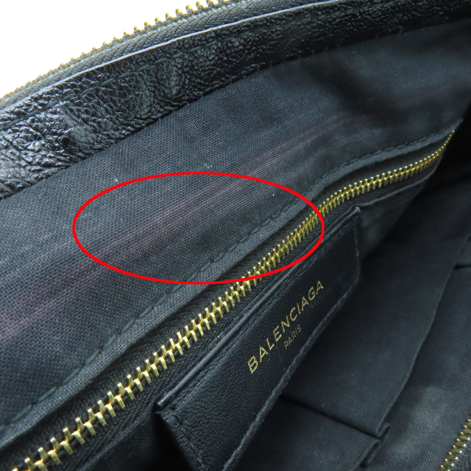 BALENCIAGA 牛皮皮革City Small金扣手挽肩背两用袋黑色