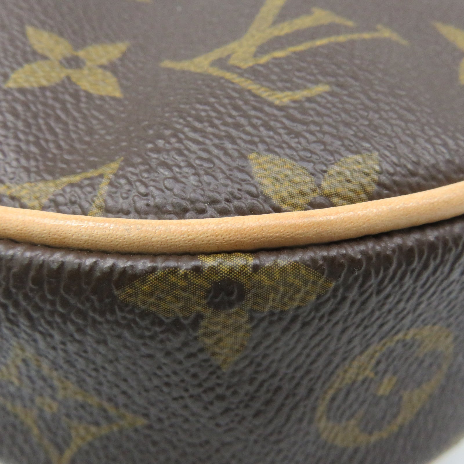 LOUIS VUITTON Monogram Odeon GM Shoulder Bag brown