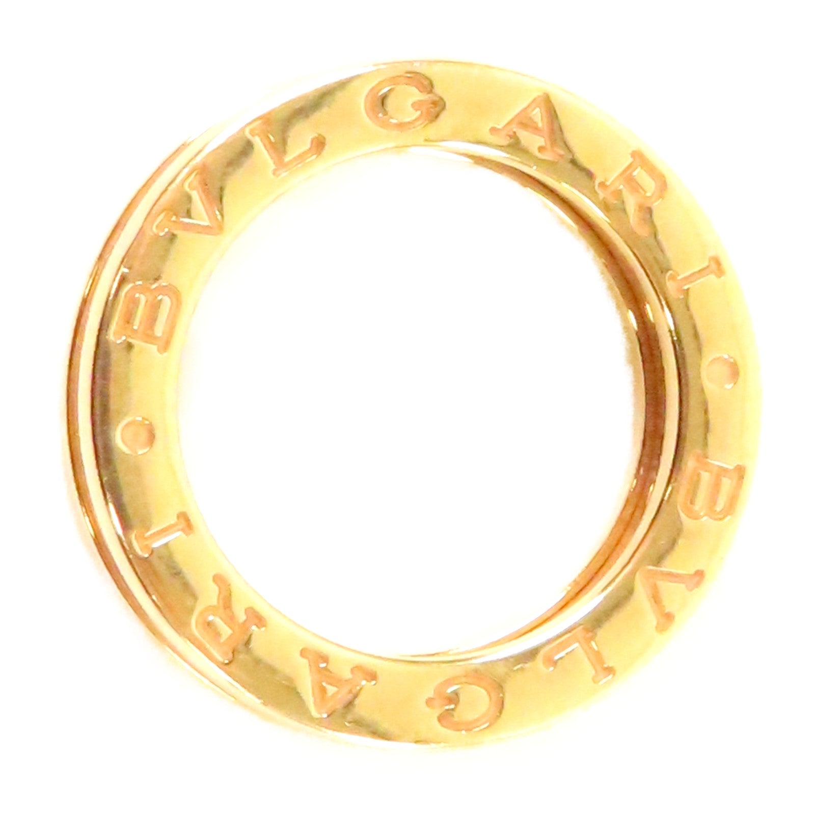 BVLGARI 18K黃金B-zero1 One-Band戒指US#4.25