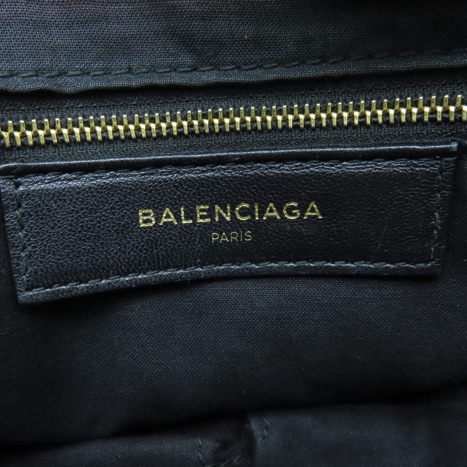 BALENCIAGA 牛皮皮革City Small金扣手挽肩背两用袋黑色