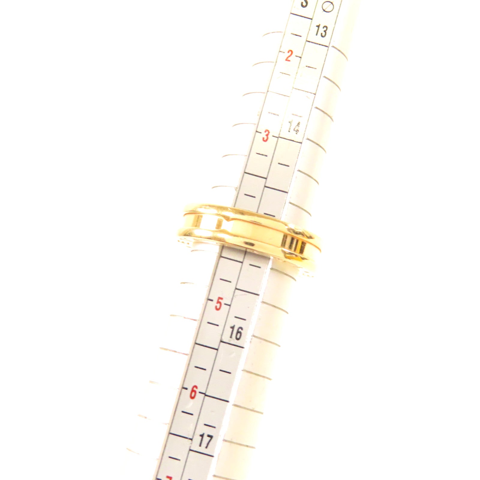 BVLGARI 18K黃金B-zero1 One-Band戒指US#4.25