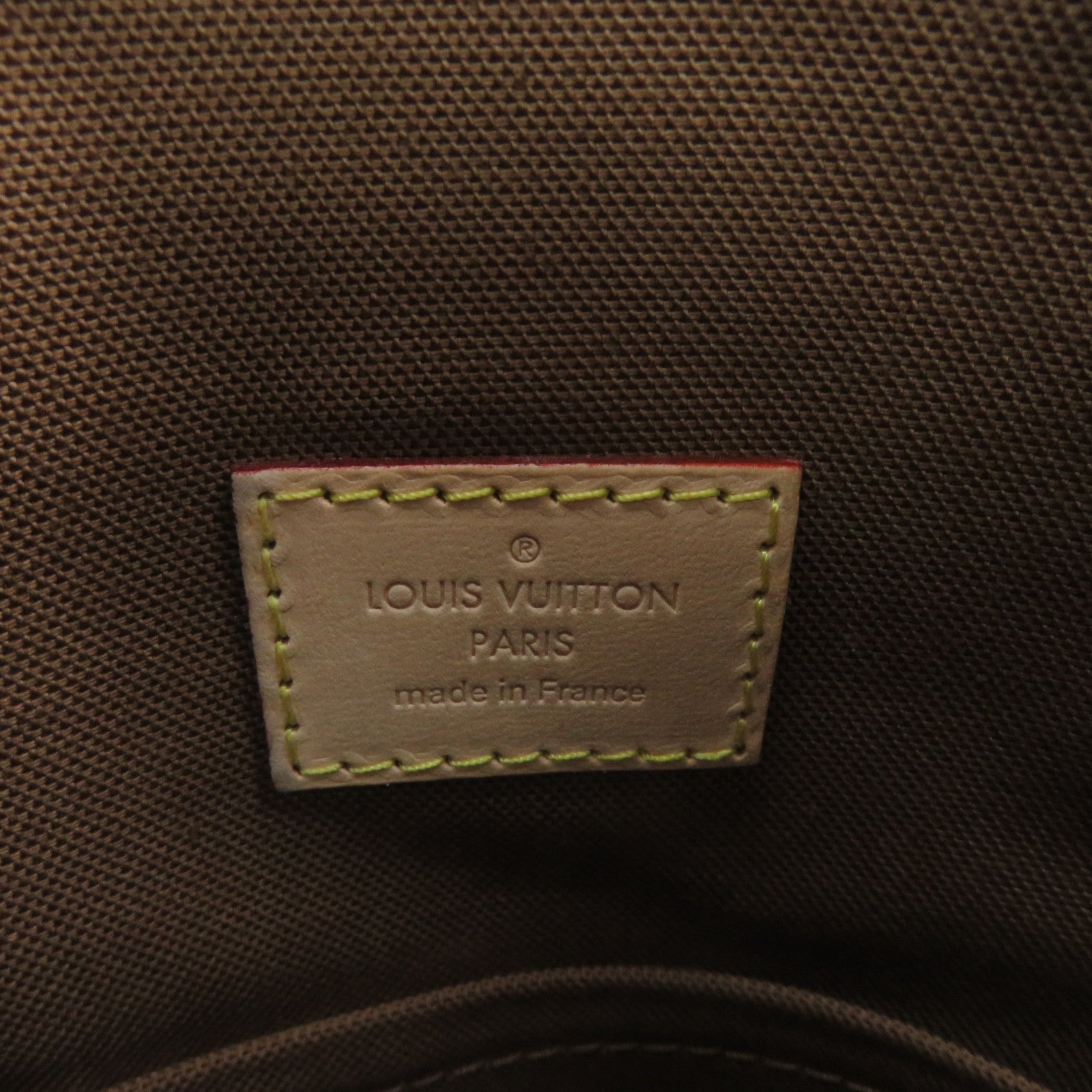 LOUIS VUITTON Monogram Odeon GM Shoulder Bag brown