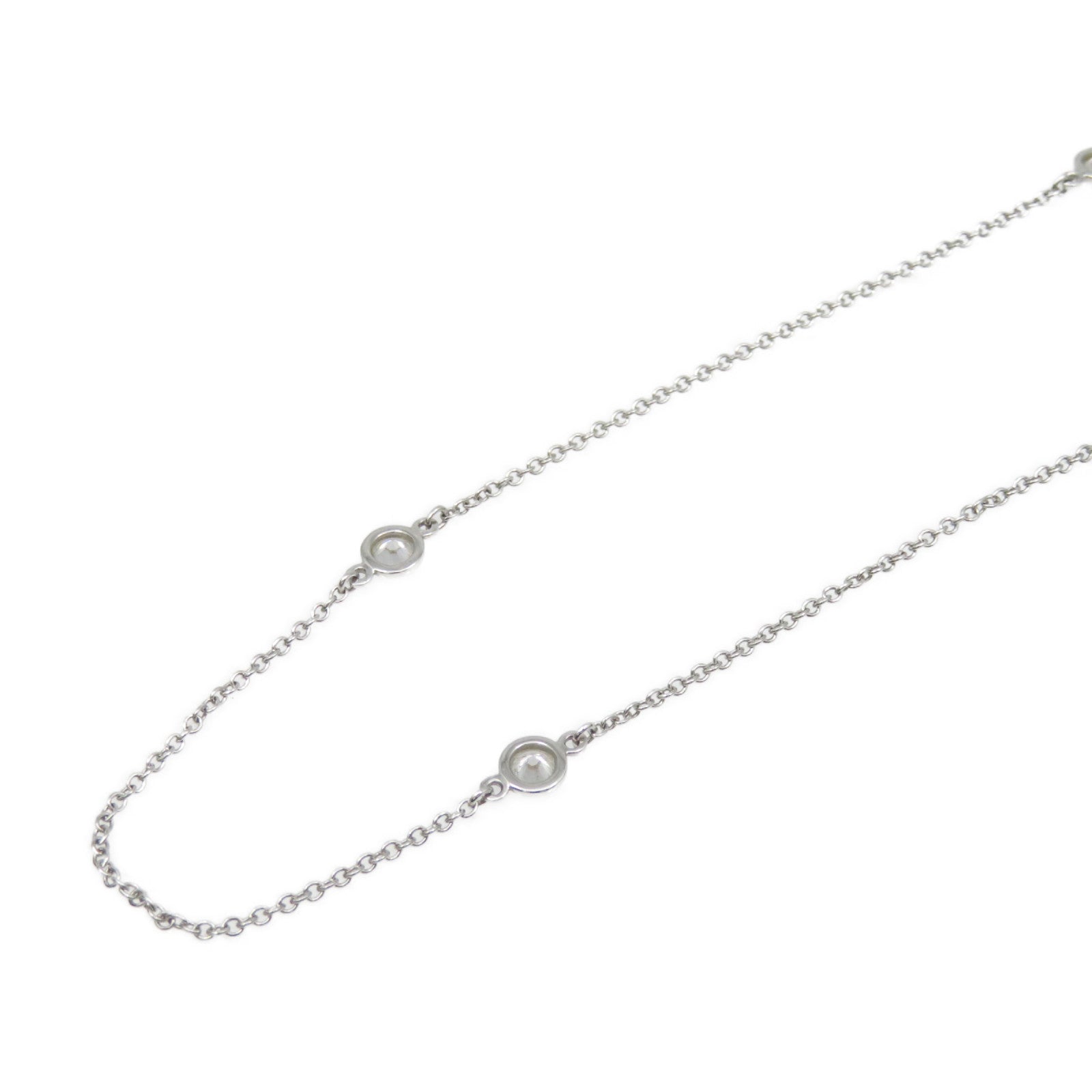 TIFFANY＆CO PT950铂金/钻石Diamond Necklace项链