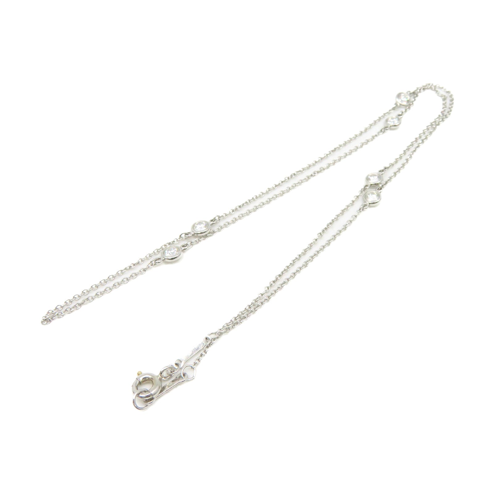 TIFFANY＆CO PT950铂金/钻石Diamond Necklace项链