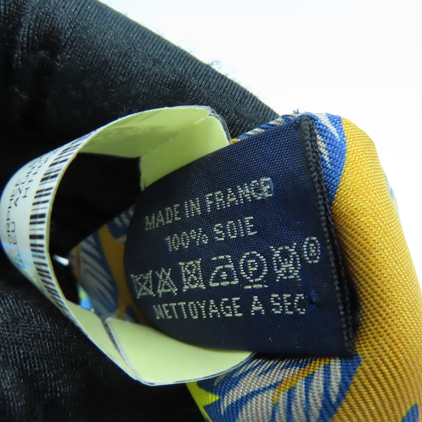 HERMES 絲質Twilly Scarf絲巾藍色