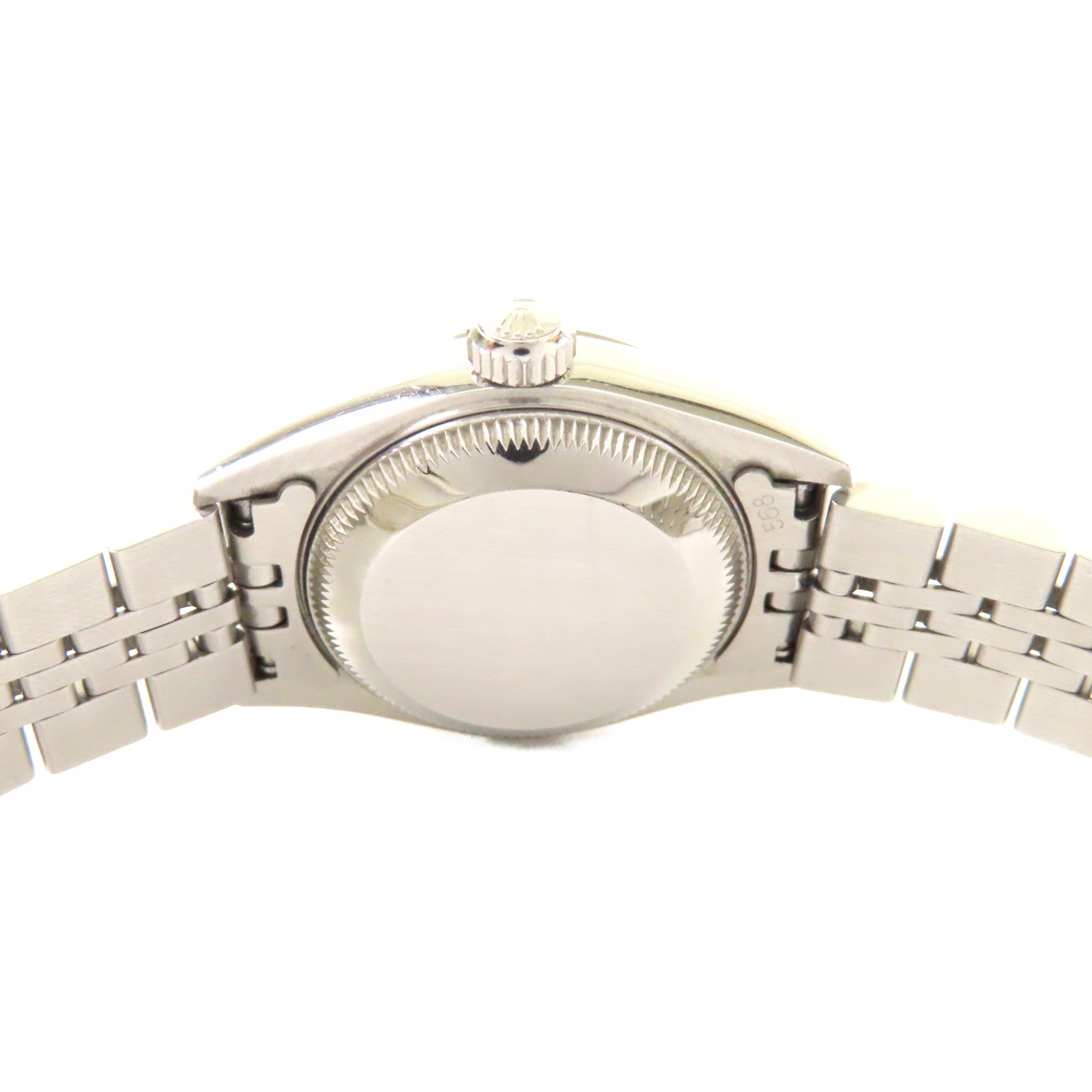 ROLEX 不鏽鋼Lady Date 26mm手錶自動機芯黑色