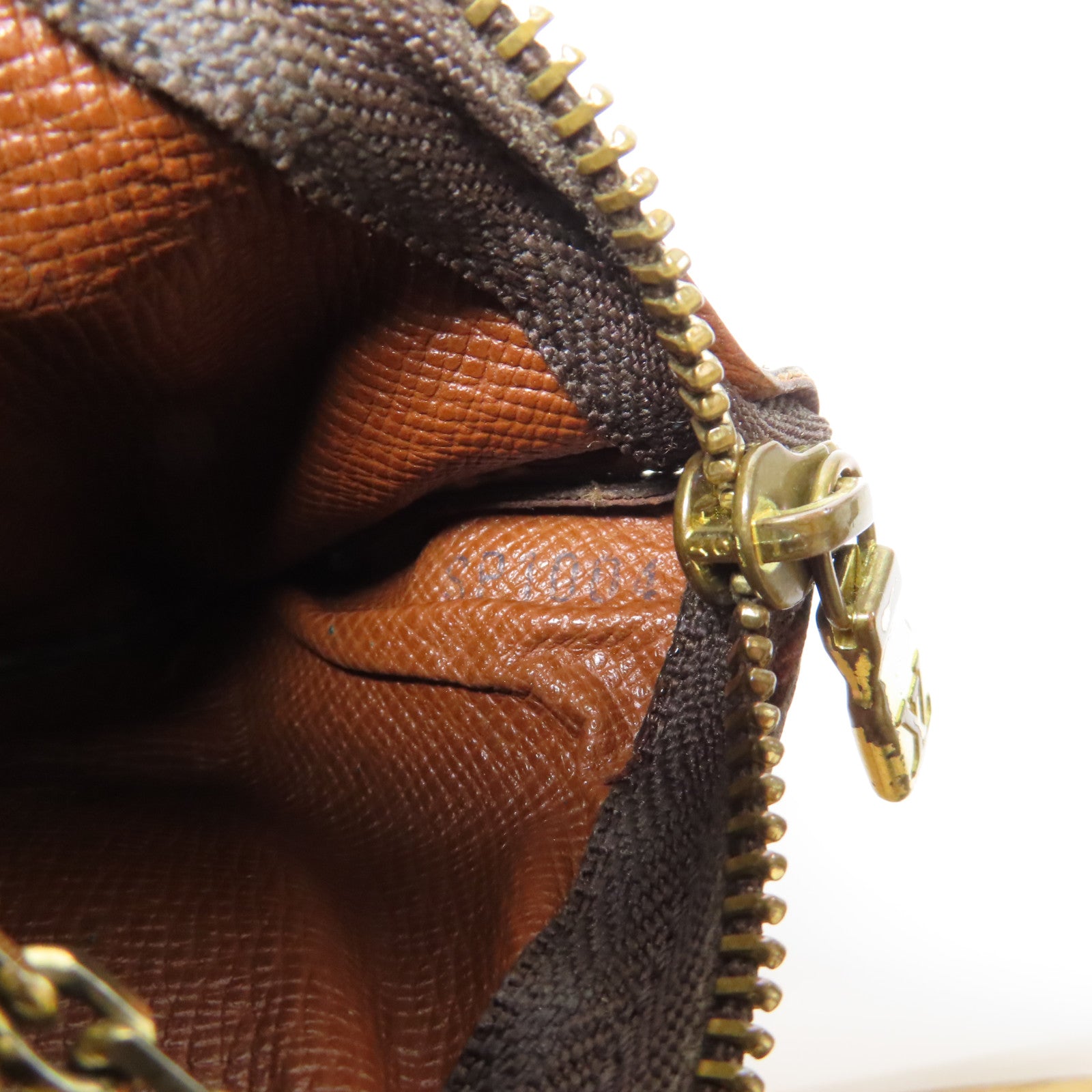 LOUIS VUITTON Monogram Key & Coin Case金扣零錢包啡色