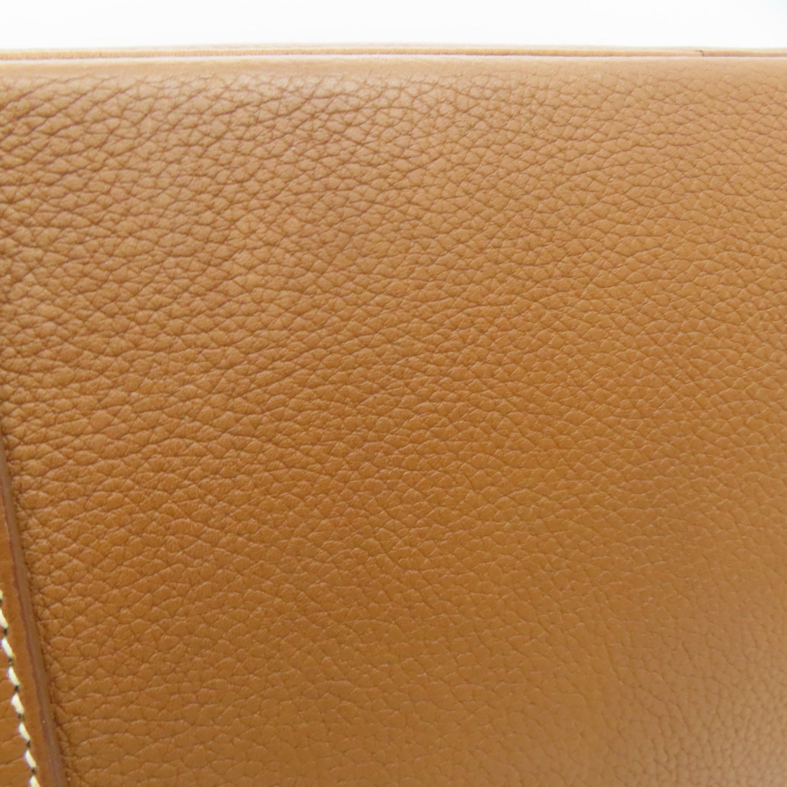 HERMES Vache Trekking皮革Birkin 30金扣手挽袋Gold/啡色