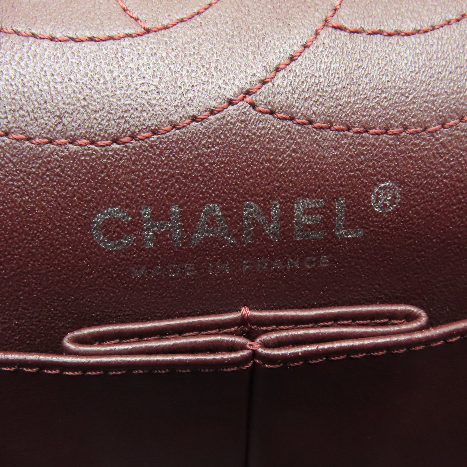 CHANEL 【激減優惠】菱格Aged Calf皮革2.55銀扣鏈帶肩背袋黒色