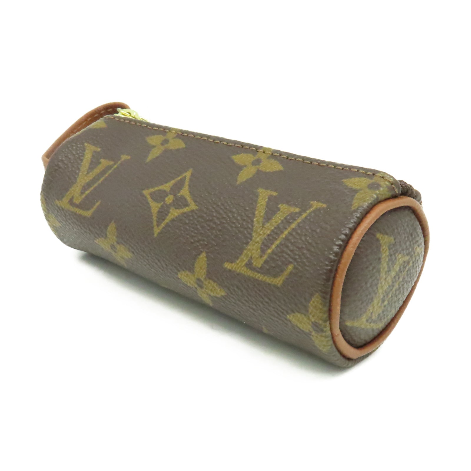 LOUIS VUITTON 【激減優惠】Monogram Micro Papillon Coin Case零錢包啡色