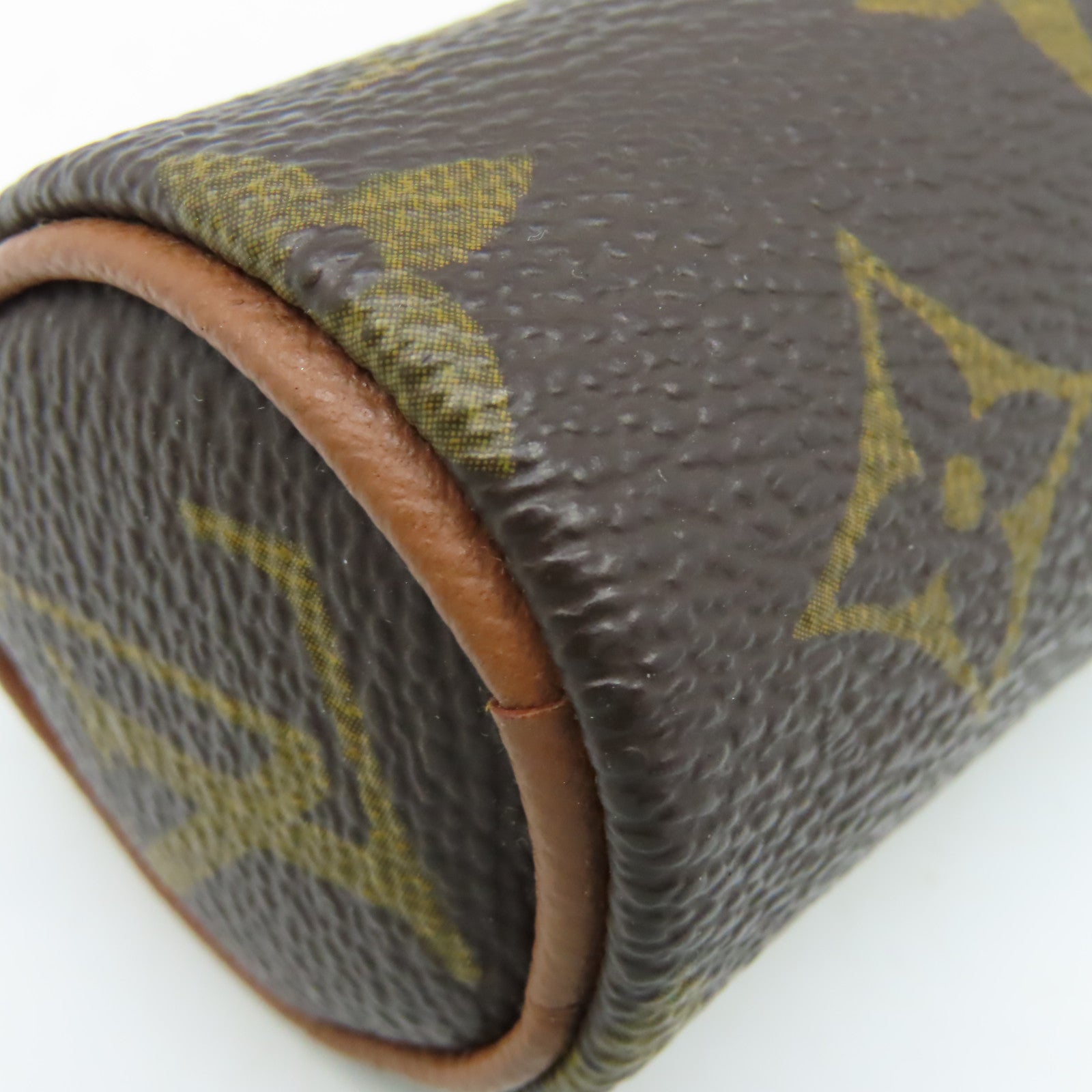LOUIS VUITTON 【激減優惠】Monogram Micro Papillon Coin Case零錢包啡色