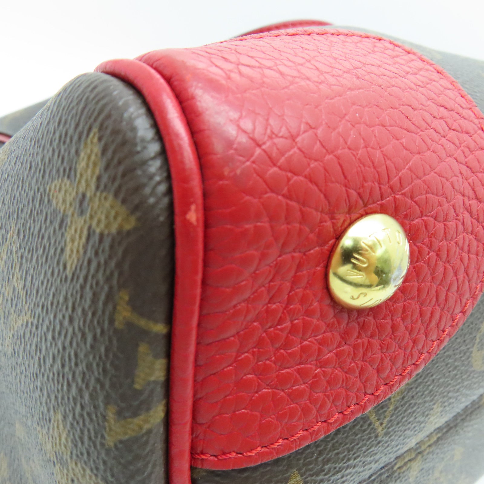 LOUIS VUITTON Monogram Retiro PM 2 way Shoulder Bag金扣手挽肩背兩用袋啡色