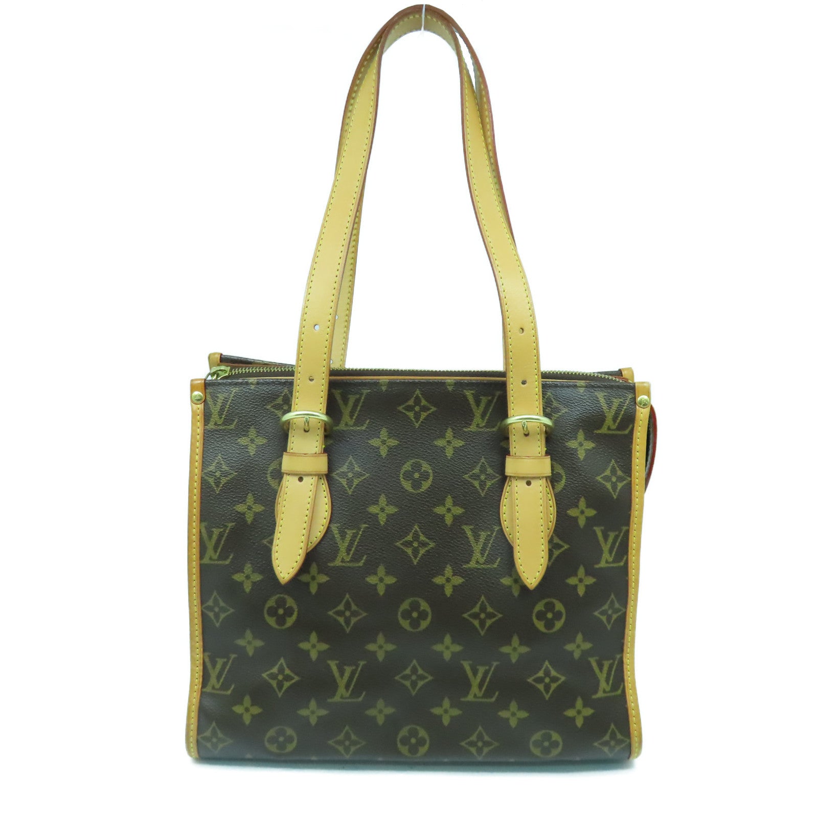 LOUIS VUITTON Monogram Popincourt Haut金扣肩背袋啡色
