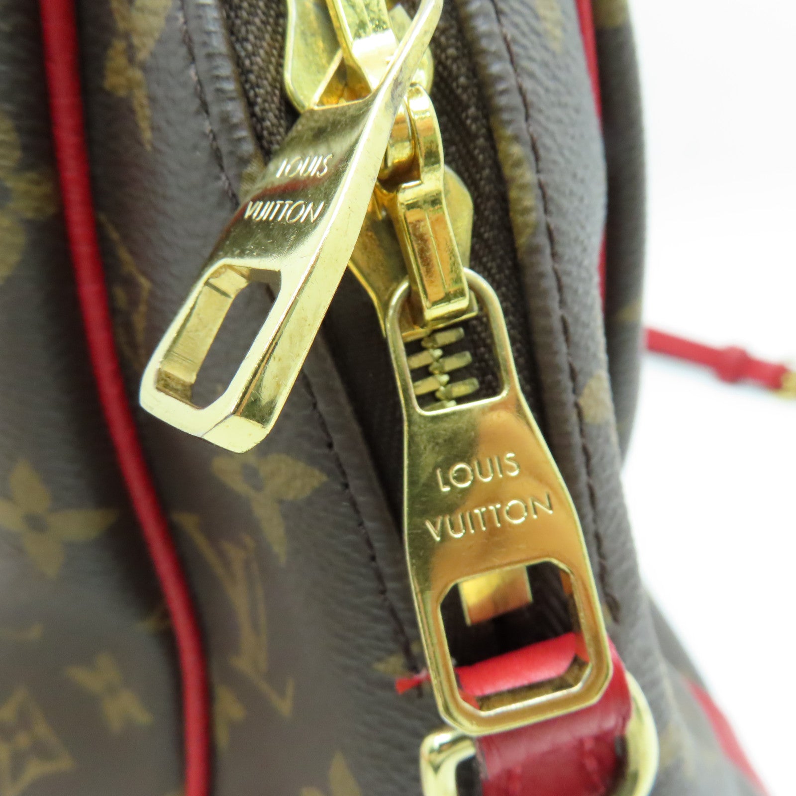 LOUIS VUITTON Monogram Retiro PM 2 way Shoulder Bag金扣手挽肩背兩用袋啡色