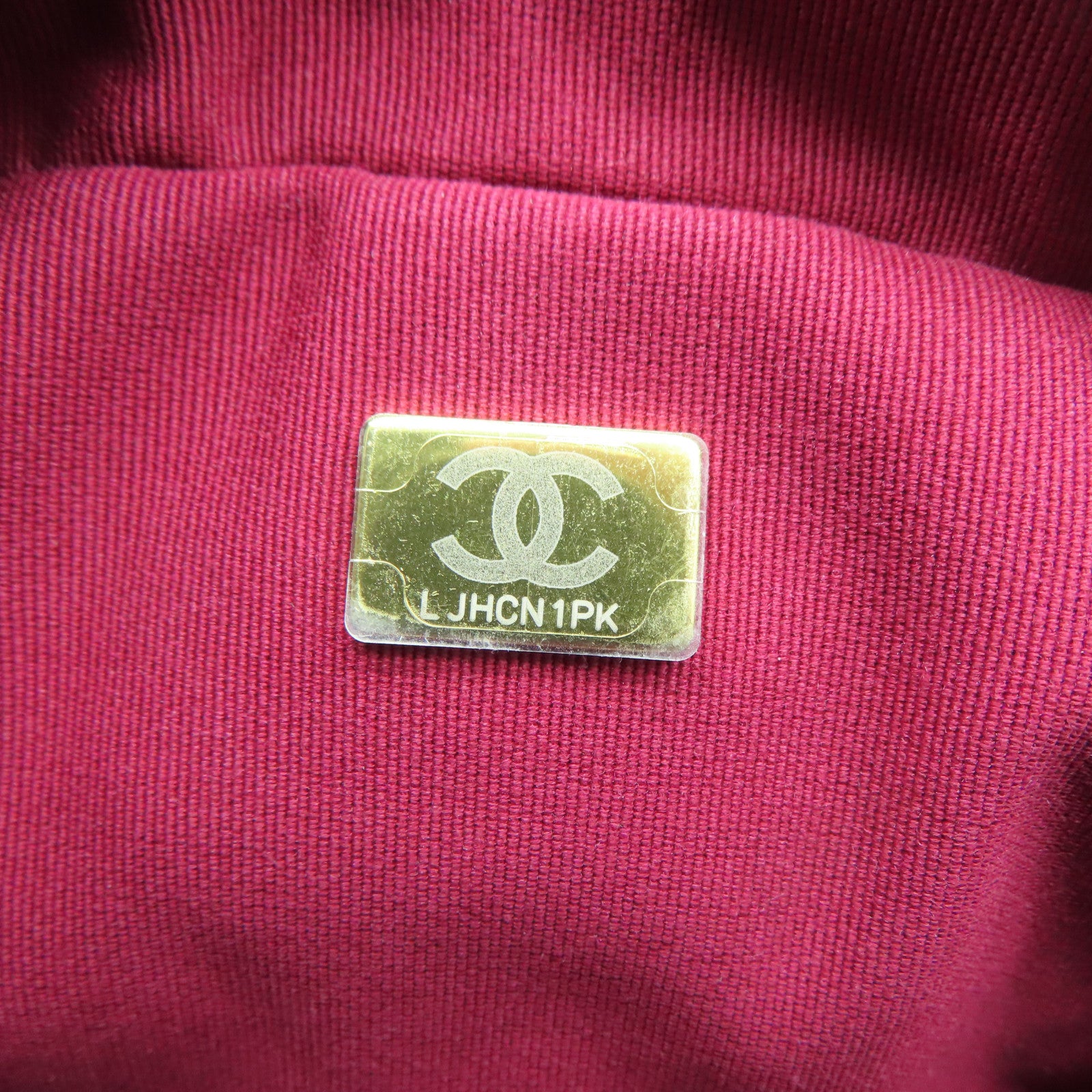 CHANEL 菱格羊皮皮革Chain Shoulder金扣鏈帶肩背袋黑色