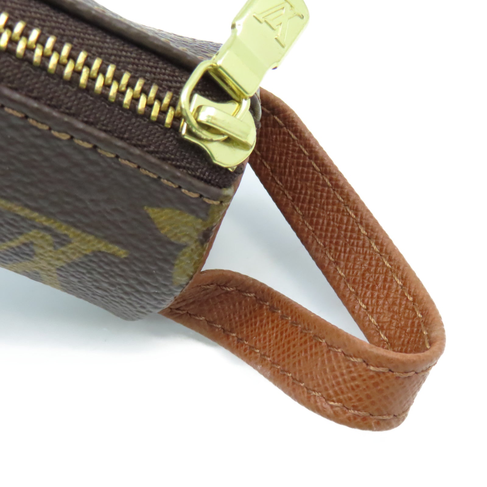 LOUIS VUITTON 【激減優惠】Monogram Micro Papillon Coin Case零錢包啡色