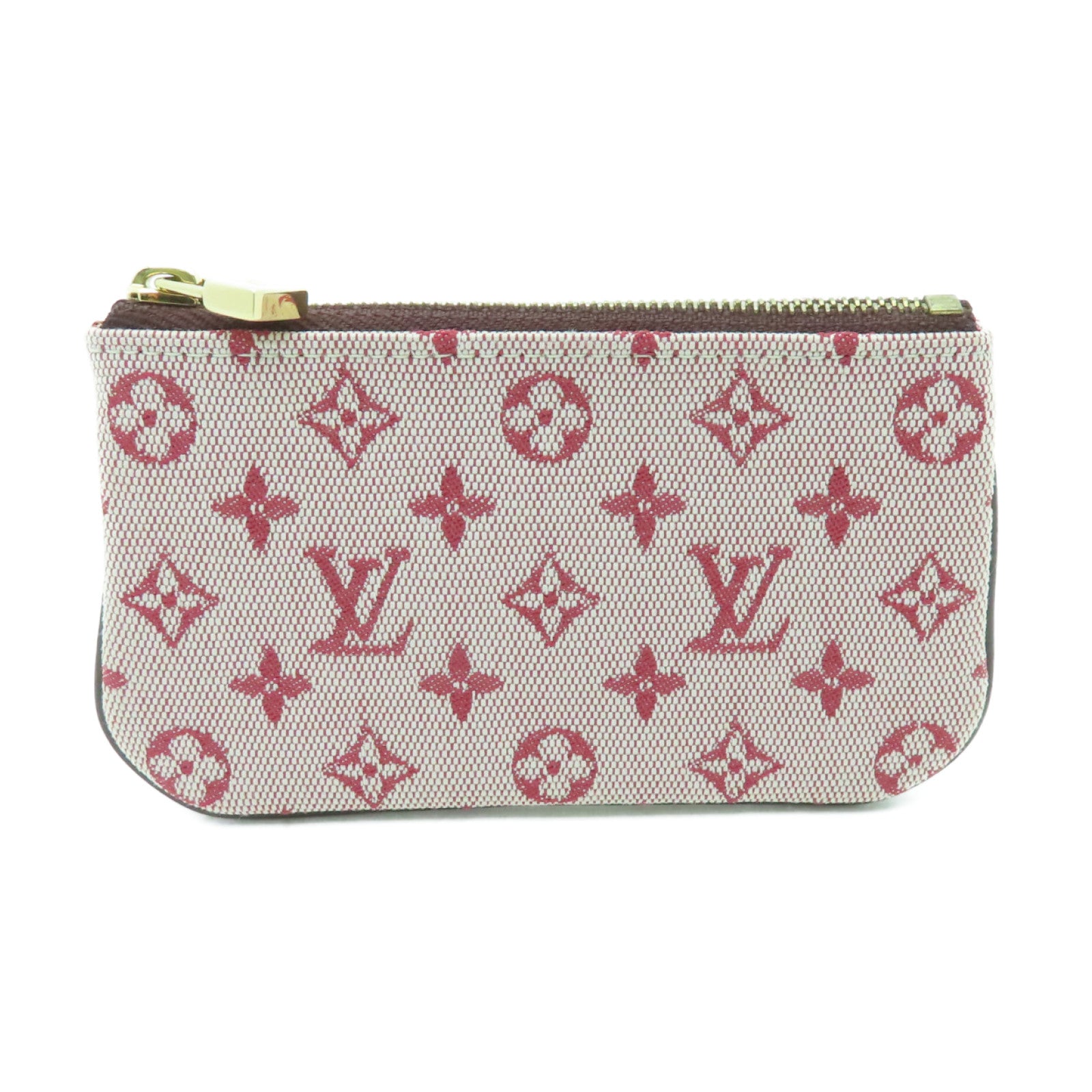 LOUIS VUITTON Monogram Mini Key & Coin Case金扣鎖匙包粉紅色