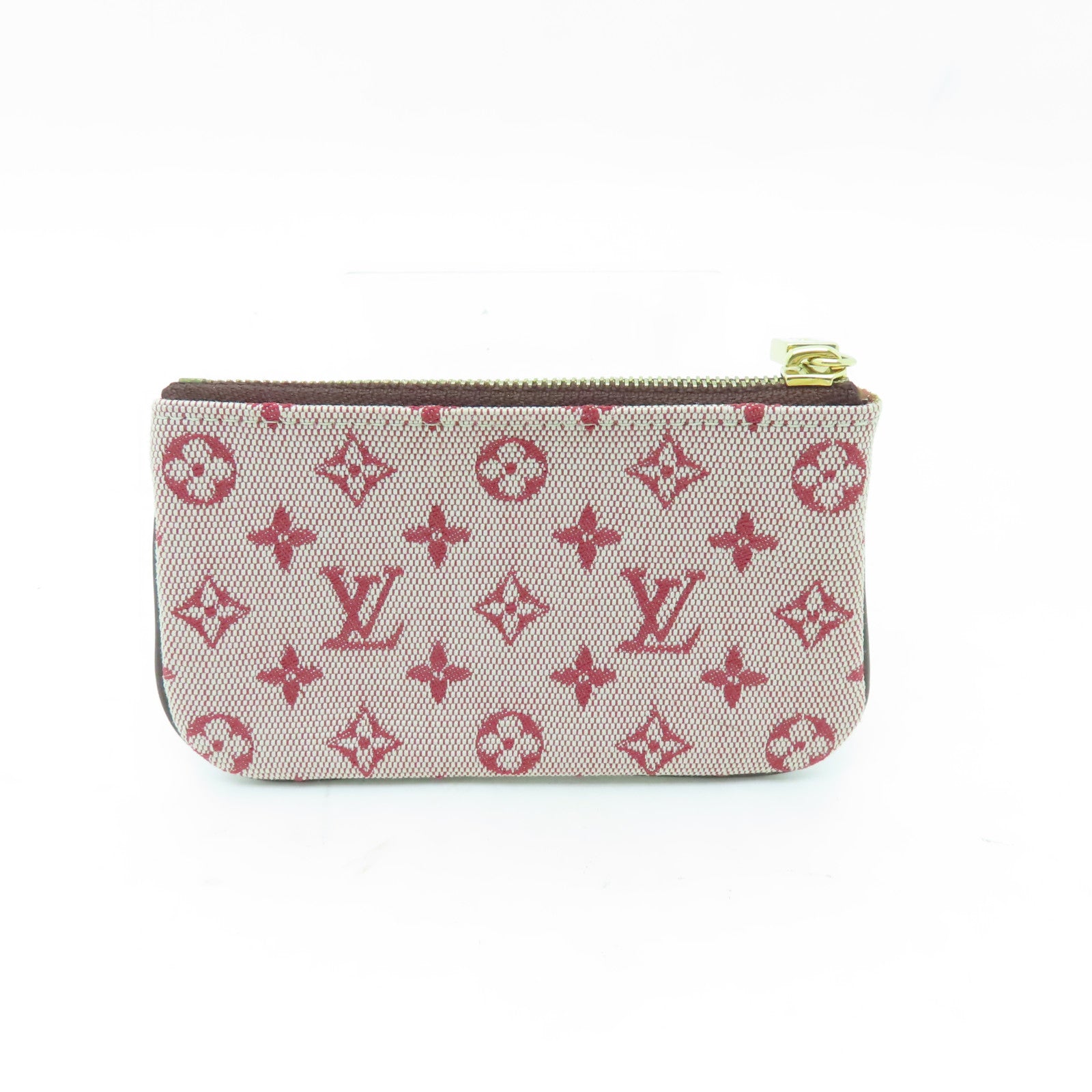 LOUIS VUITTON Monogram Mini Key & Coin Case金扣鎖匙包粉紅色