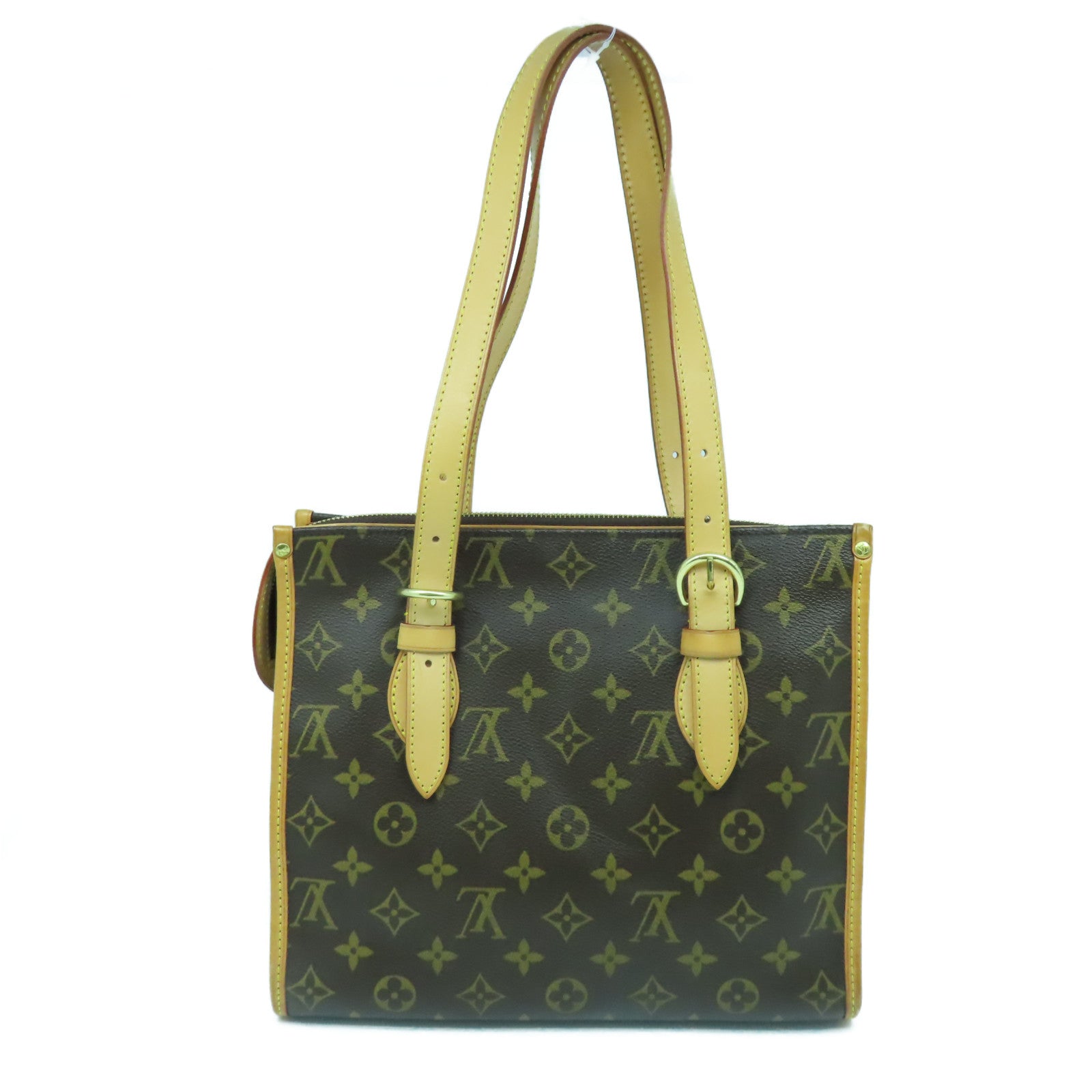 LOUIS VUITTON Monogram Popincourt Haut金扣肩背袋啡色