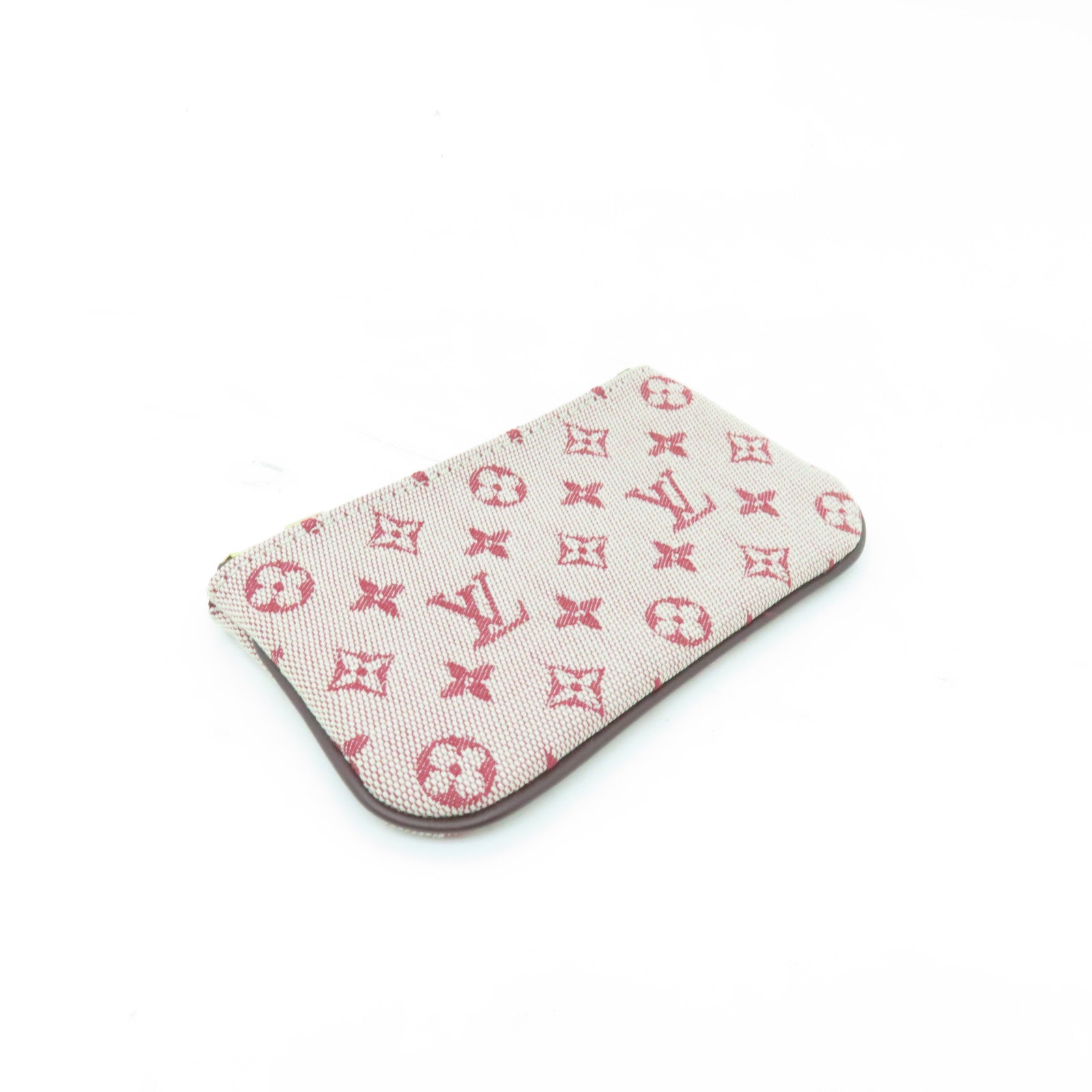 LOUIS VUITTON Monogram Mini Key & Coin Case金扣鎖匙包粉紅色