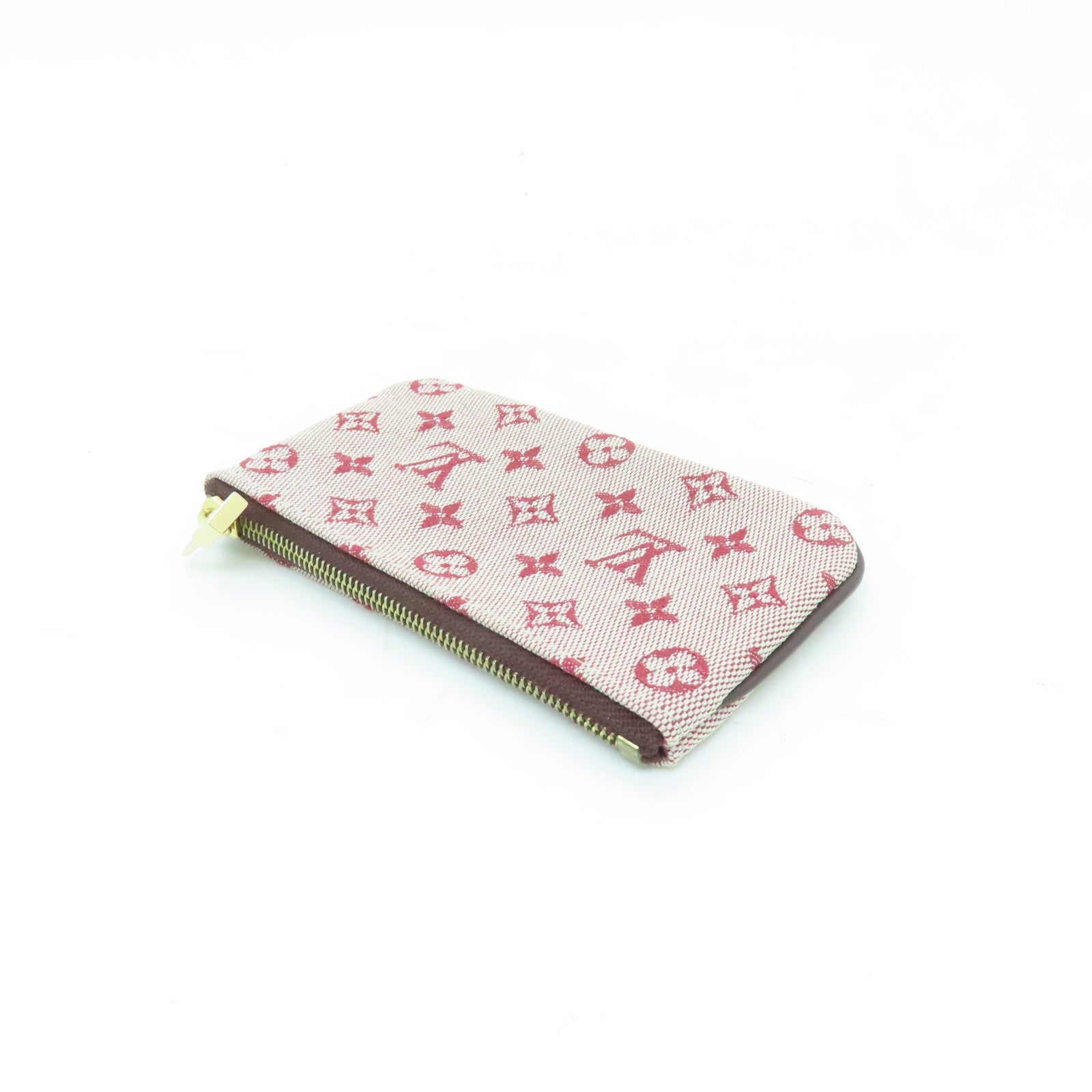 LOUIS VUITTON Monogram Mini Key & Coin Case金扣鎖匙包粉紅色