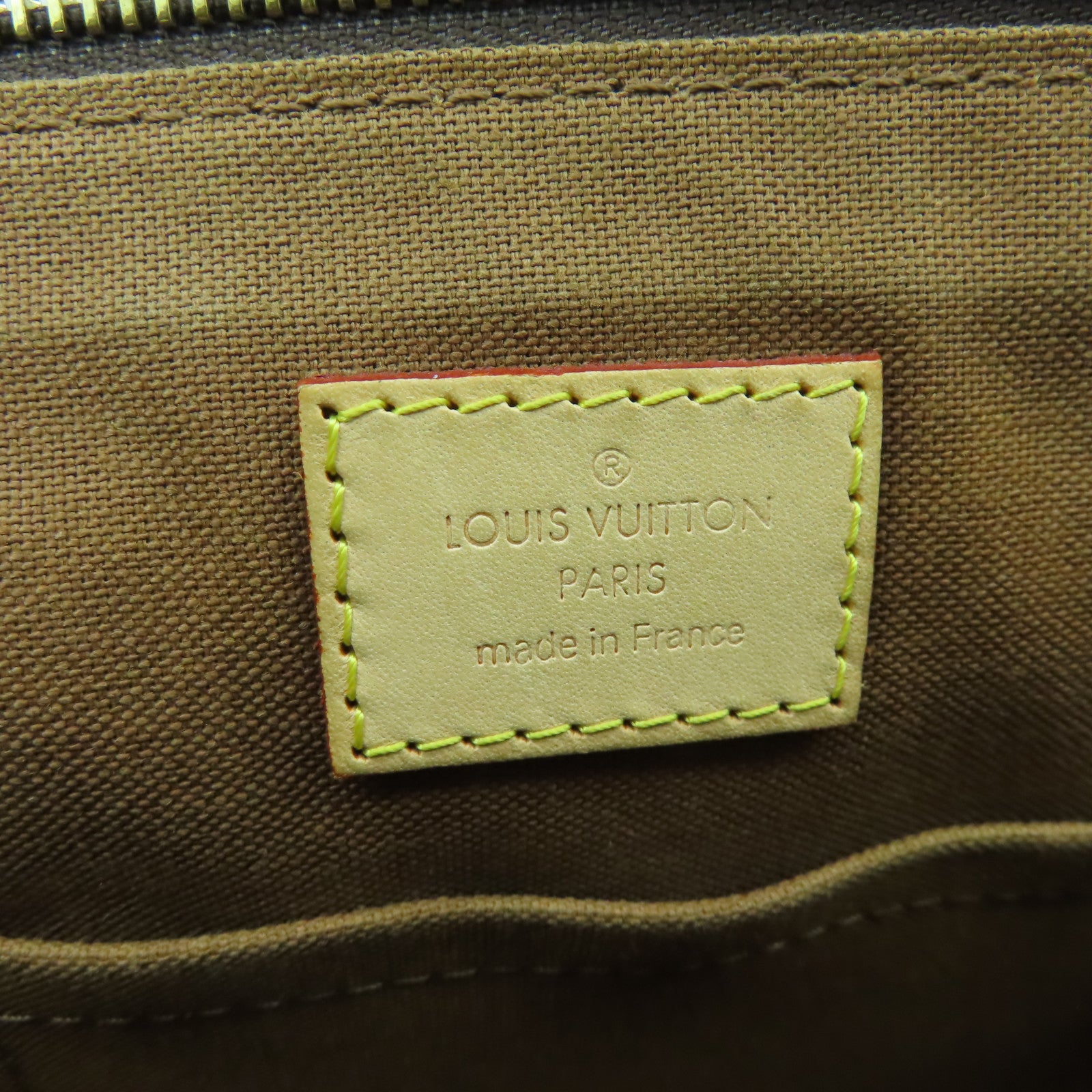 LOUIS VUITTON Monogram Popincourt Haut金扣肩背袋啡色