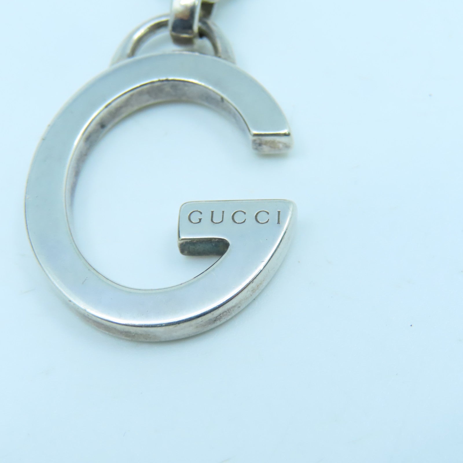 GUCCI 925 Sterling Silver Necklace Necklace