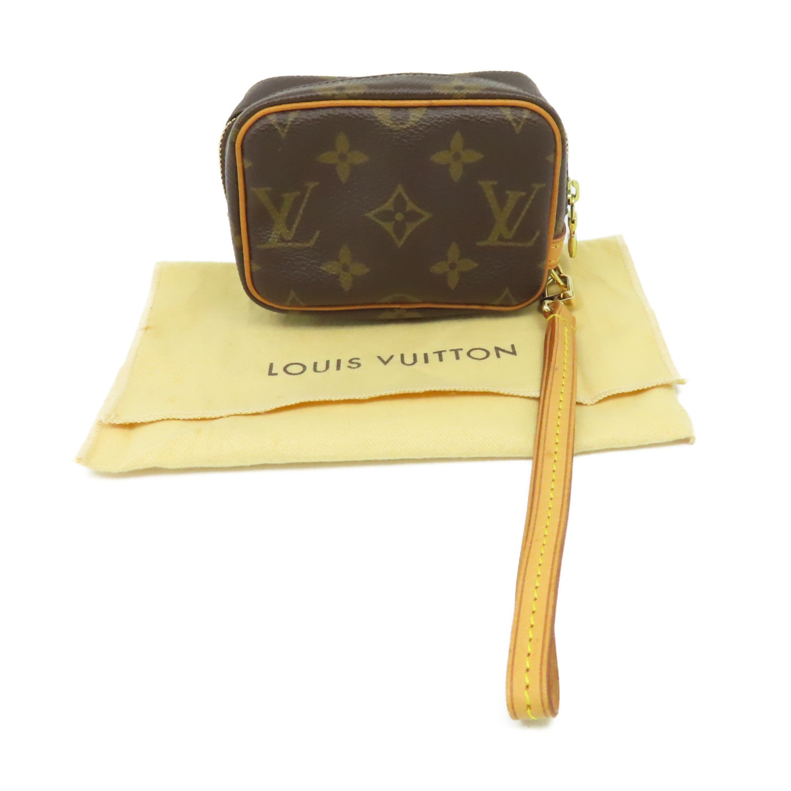 LOUIS VUITTON Monogram Trousse Hand Pouch手拿包啡色