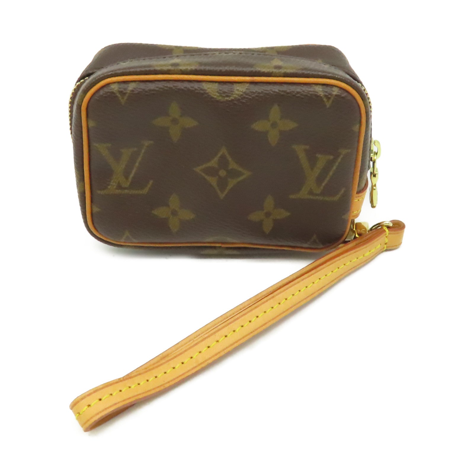LOUIS VUITTON Monogram Trousse Hand Pouch手拿包啡色