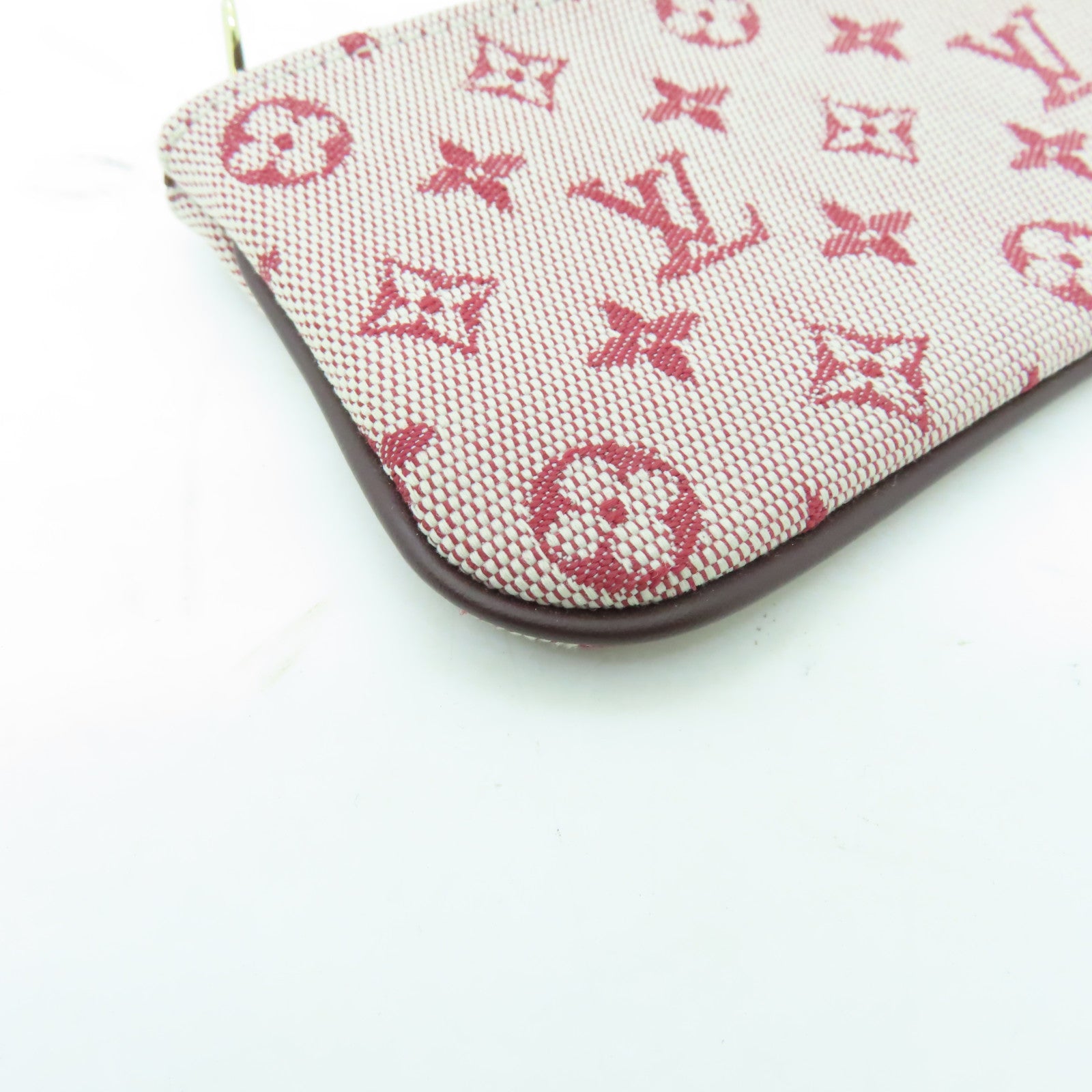 LOUIS VUITTON Monogram Mini Key & Coin Case金扣鎖匙包粉紅色