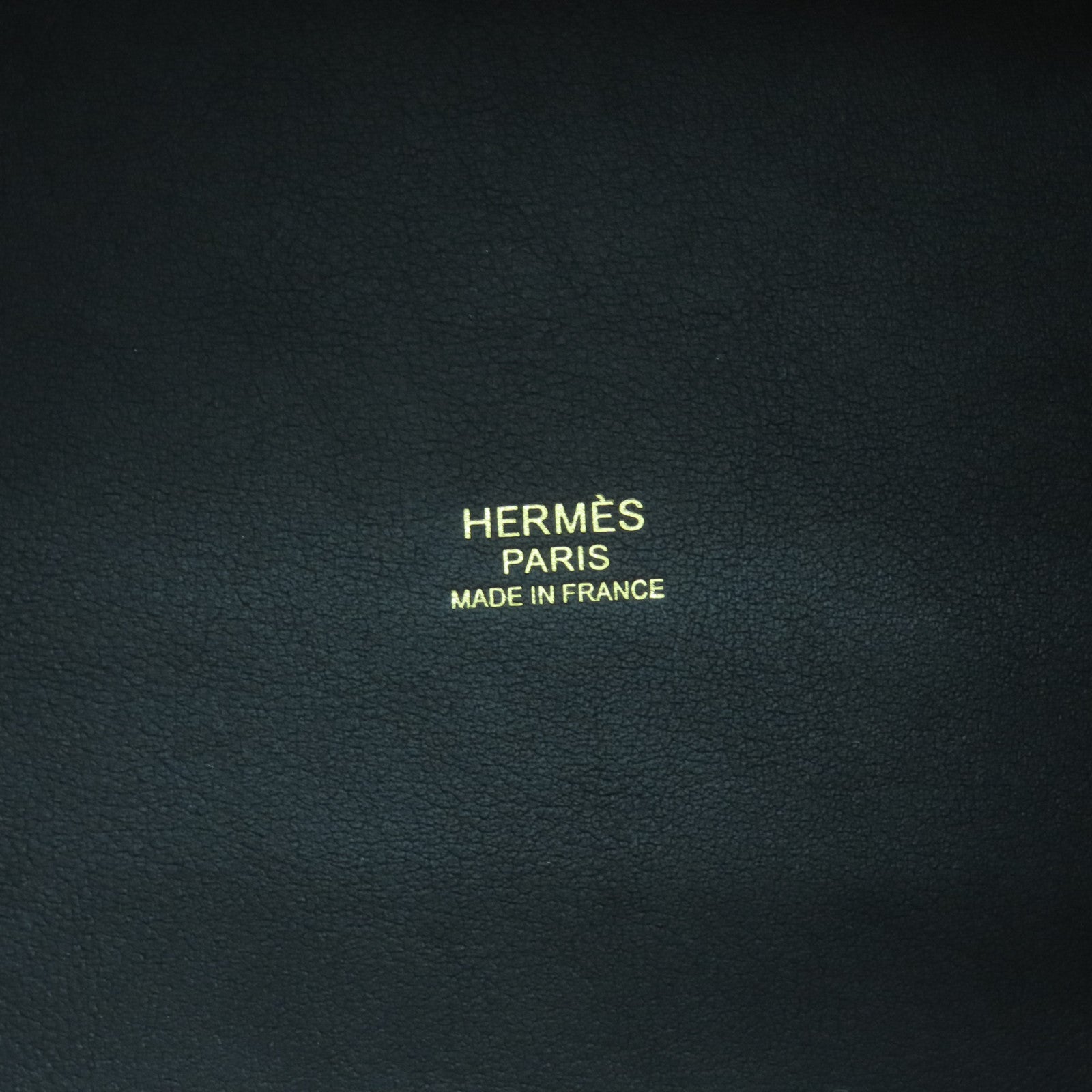 HERMES 毛毯/Swift皮革Picotin PM金扣手挽袋墨黑