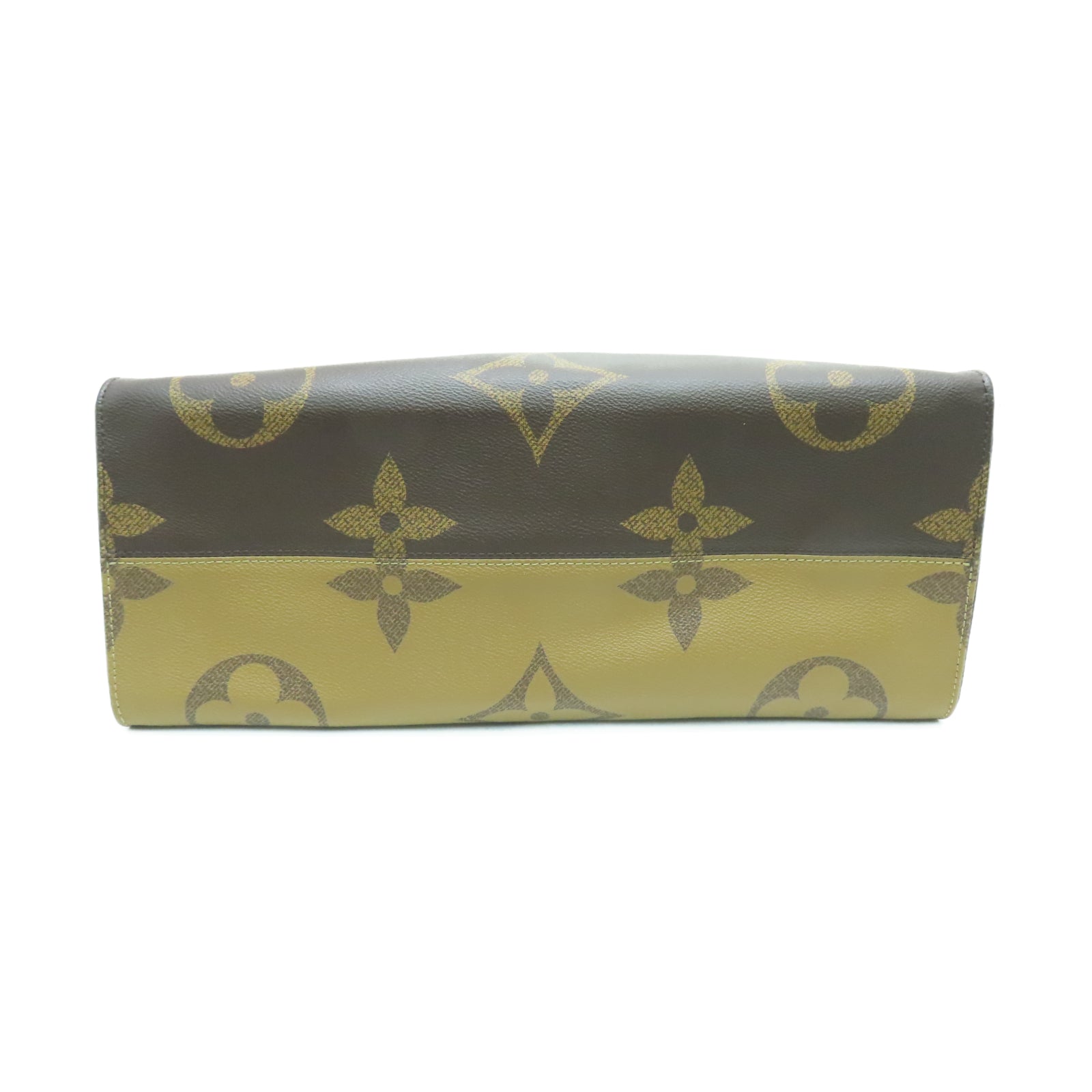 LOUIS VUITTON Monogram OnTheGo GM金扣手挽肩背兩用袋棕色