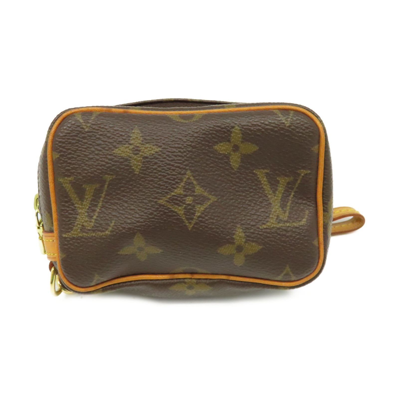 LOUIS VUITTON Monogram Trousse Hand Pouch手拿包啡色