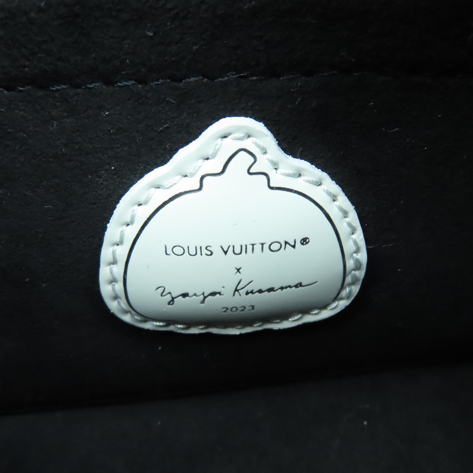 LOUIS VUITTON Epi LVxYK Marellini銀扣手挽肩背兩用袋黑色/白色