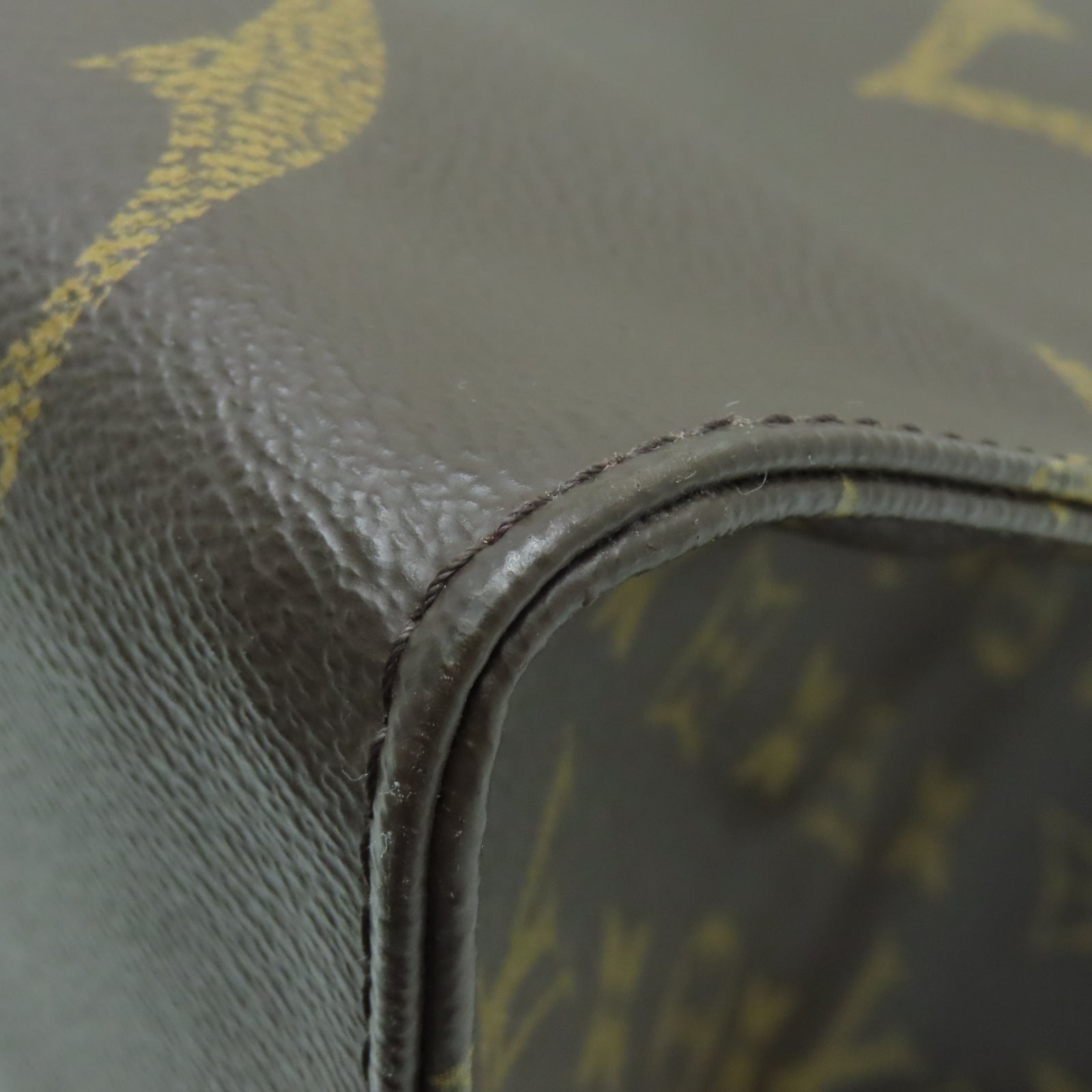 LOUIS VUITTON Monogram OnTheGo GM金扣手挽肩背兩用袋棕色