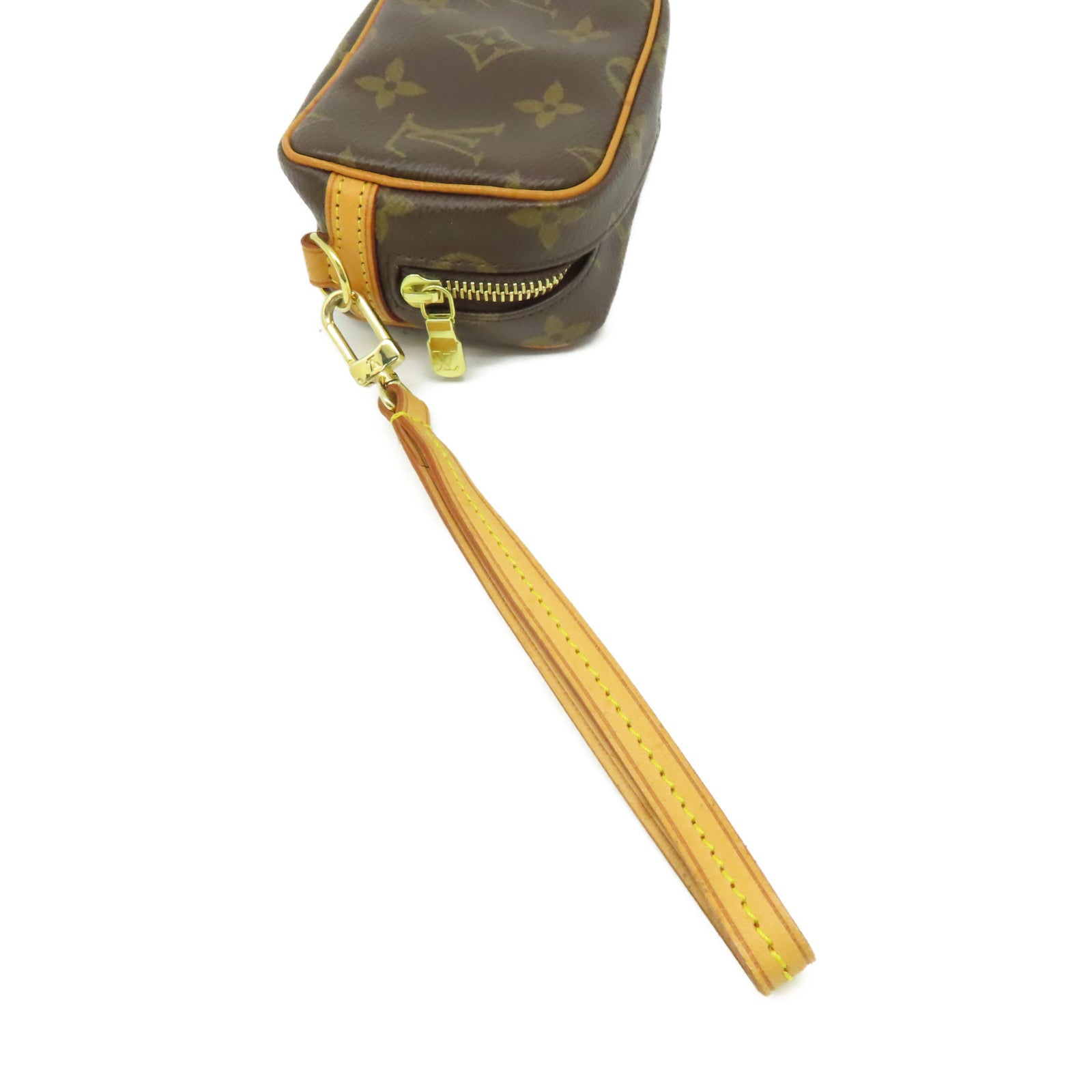 LOUIS VUITTON Monogram Trousse Hand Pouch手拿包啡色