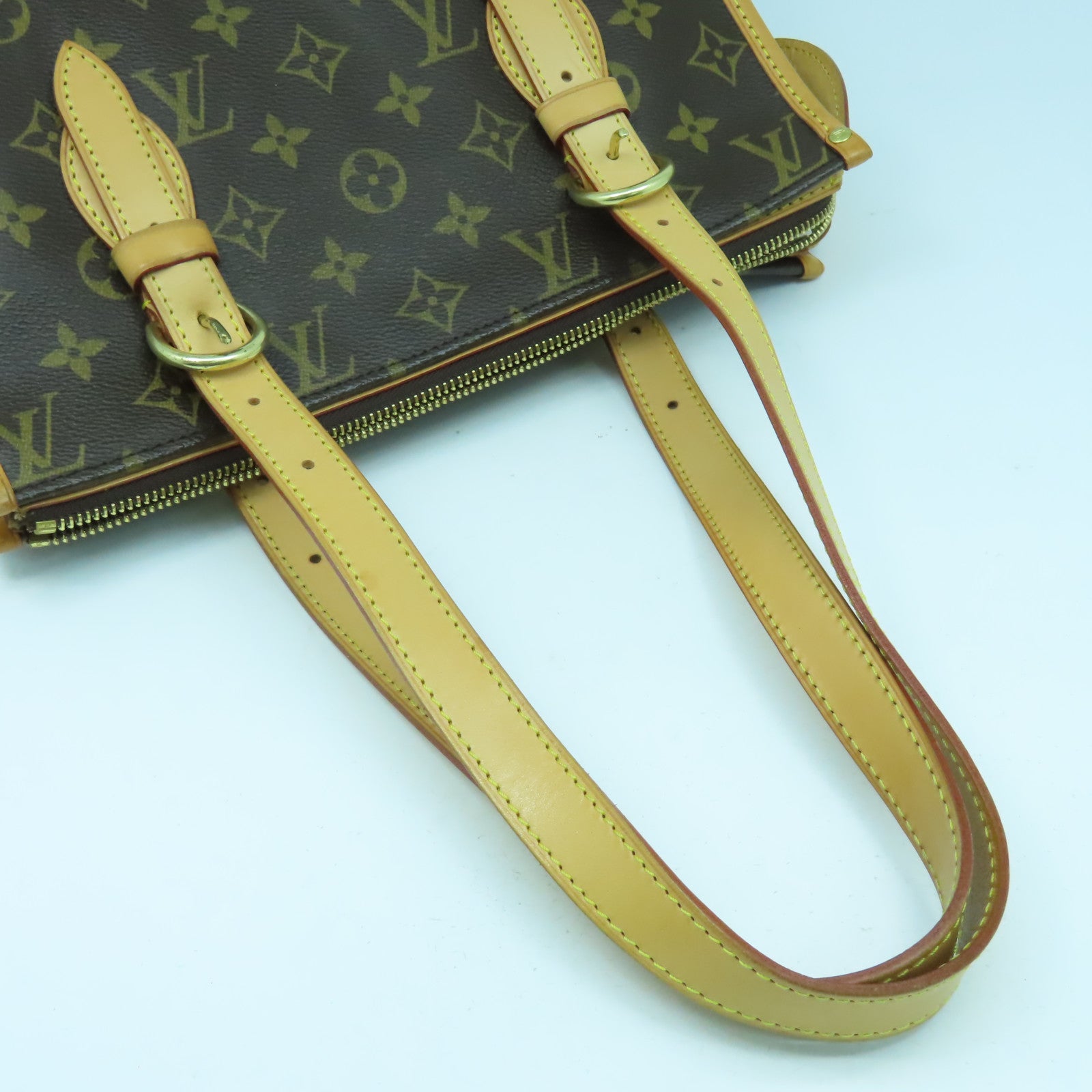 LOUIS VUITTON Monogram Popincourt Haut金扣肩背袋啡色