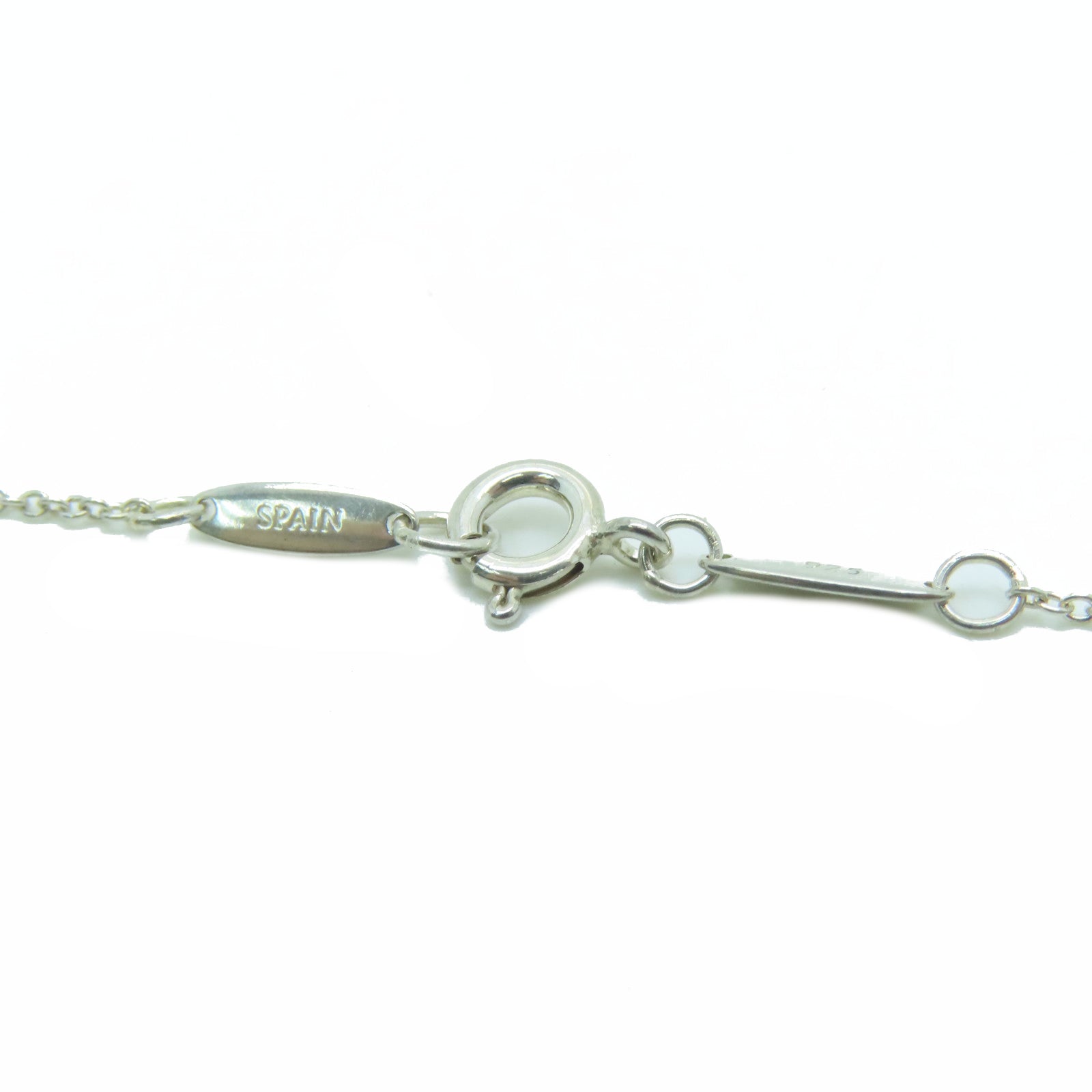 TIFFANY＆CO 925純銀Open Heart Pendant項鏈