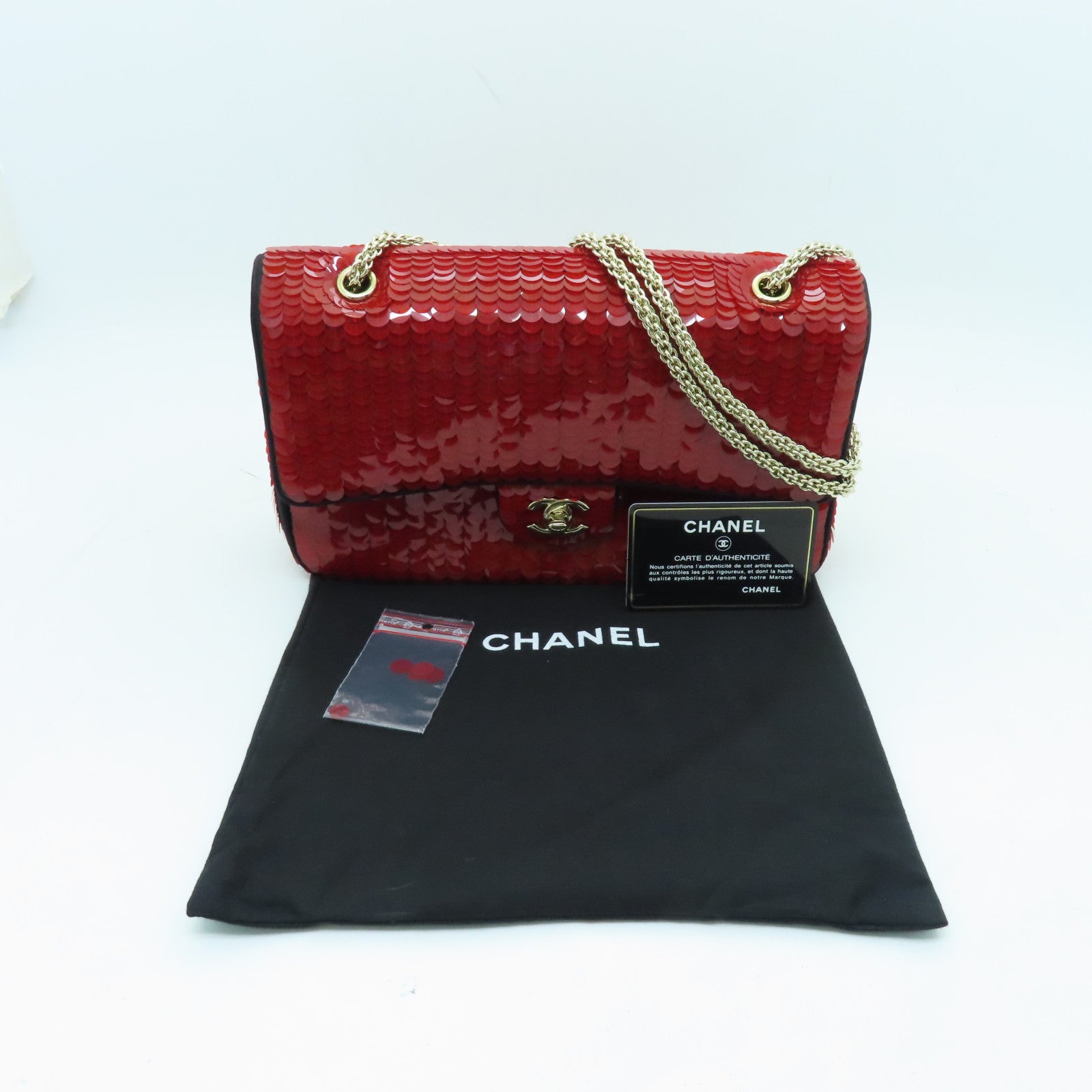 NEW❣️CHANELリボン1ロール50m＆カメリア5個❣️ブティックXmas NEW❣️CHANELリボン1ロール50m＆カメリア5個❣️ブティックXmas
