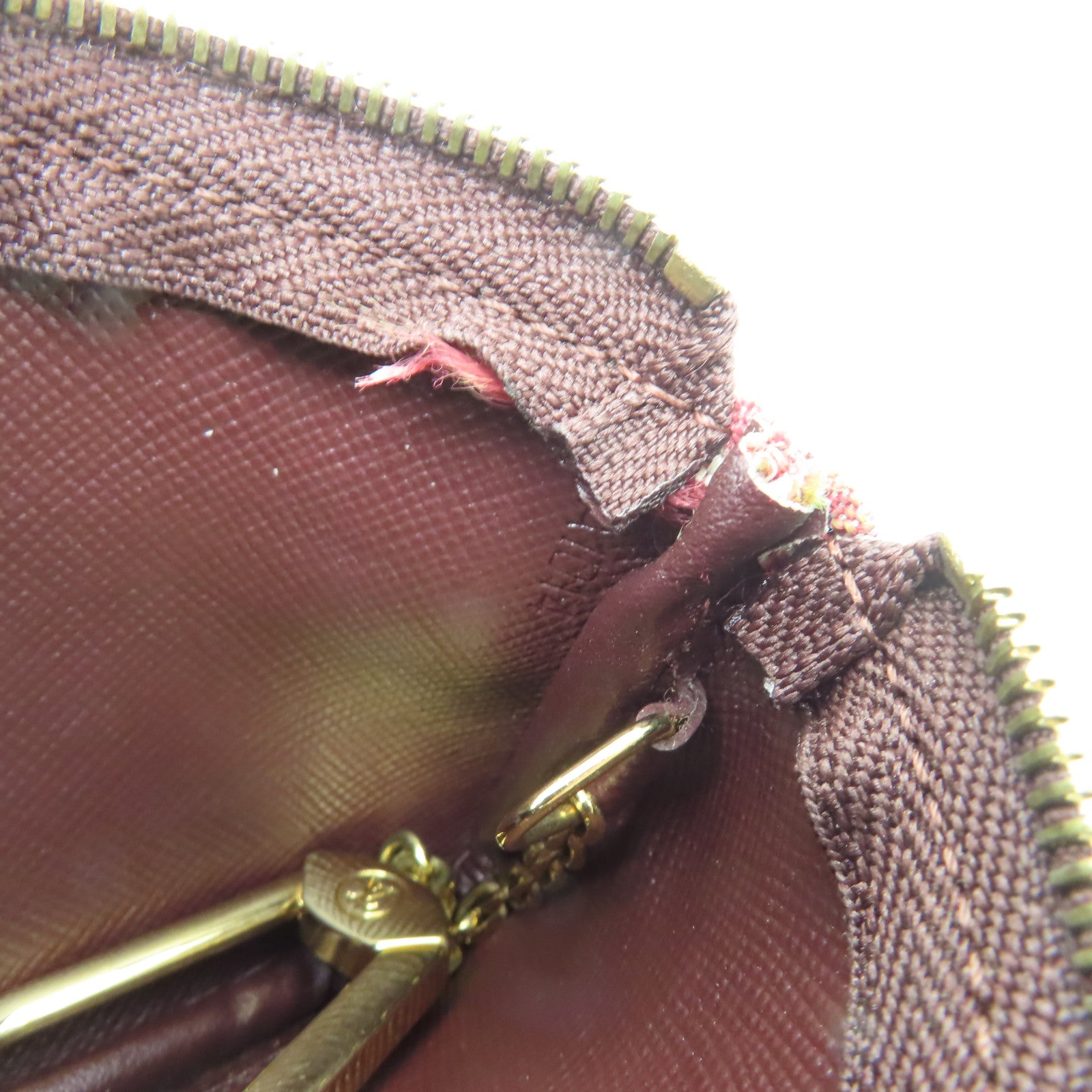 LOUIS VUITTON Monogram Mini Key & Coin Case金扣鎖匙包粉紅色