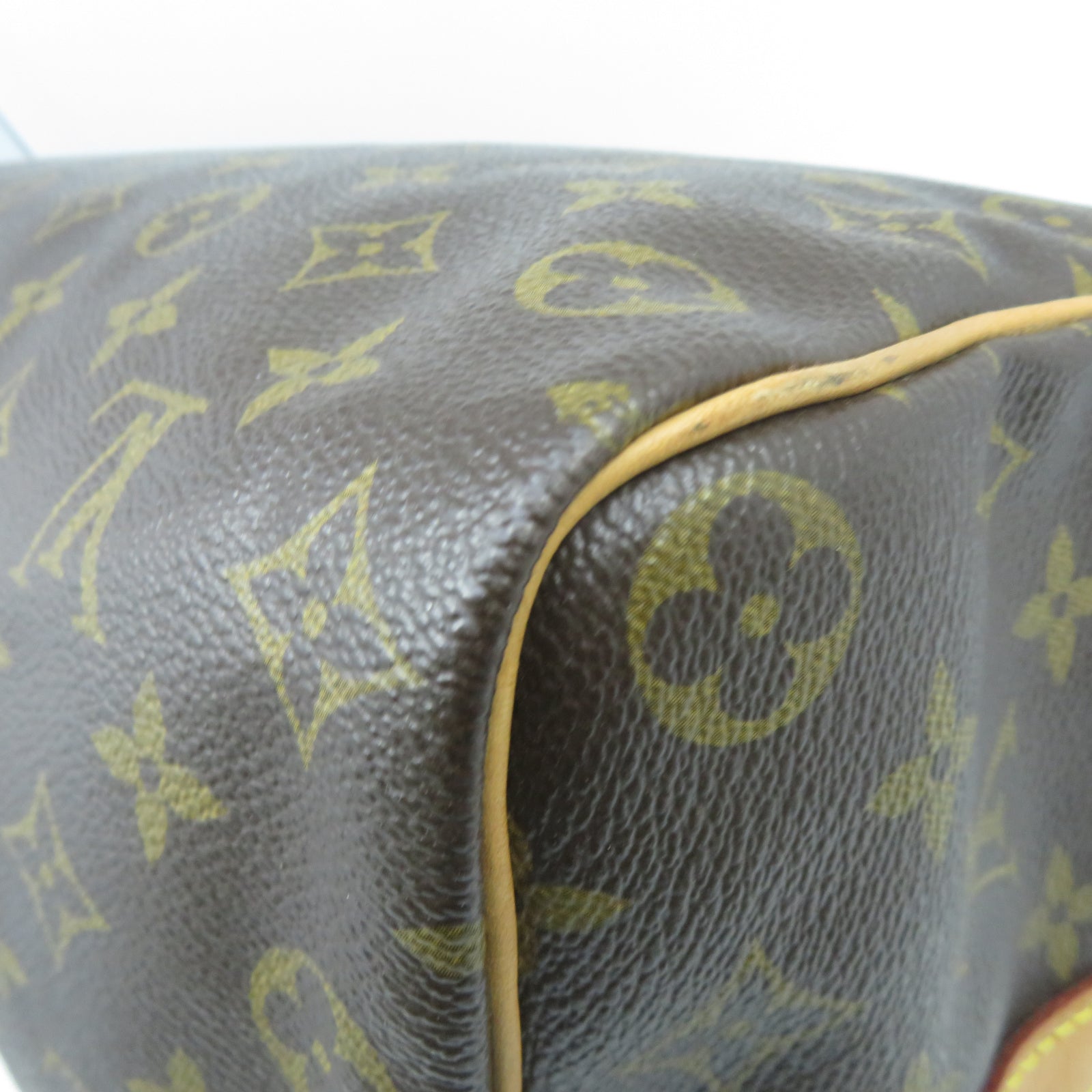 LOUIS VUITTON Monogram Speedy Bandouliere 35金扣手挽肩背兩用袋啡色