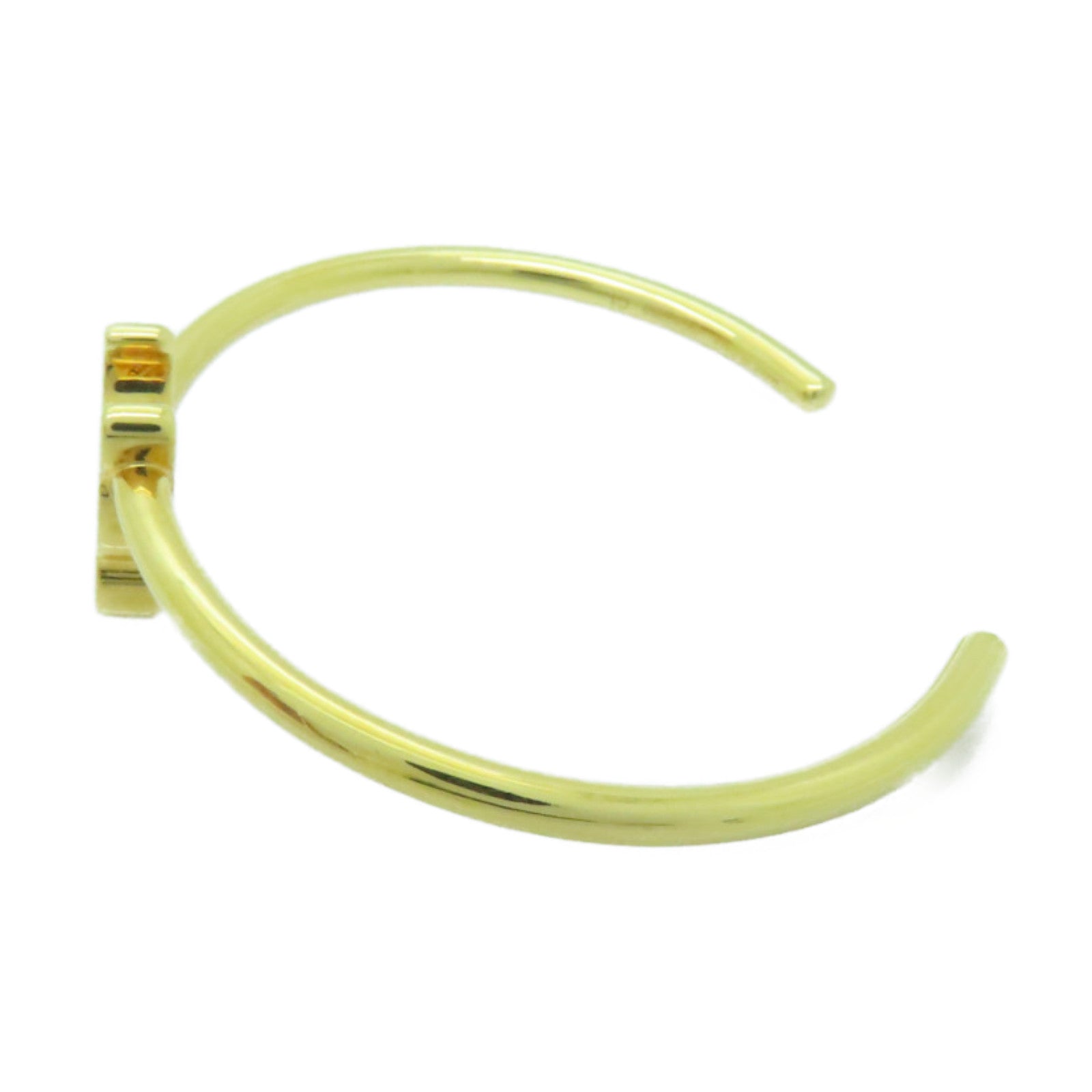 【CELINE】TRIOMPHE ASYMMETRIC CUFF TRIOMPHE ASYMMETRIC CUFF IN BRASS WITH GOLD FINISH - GOLD