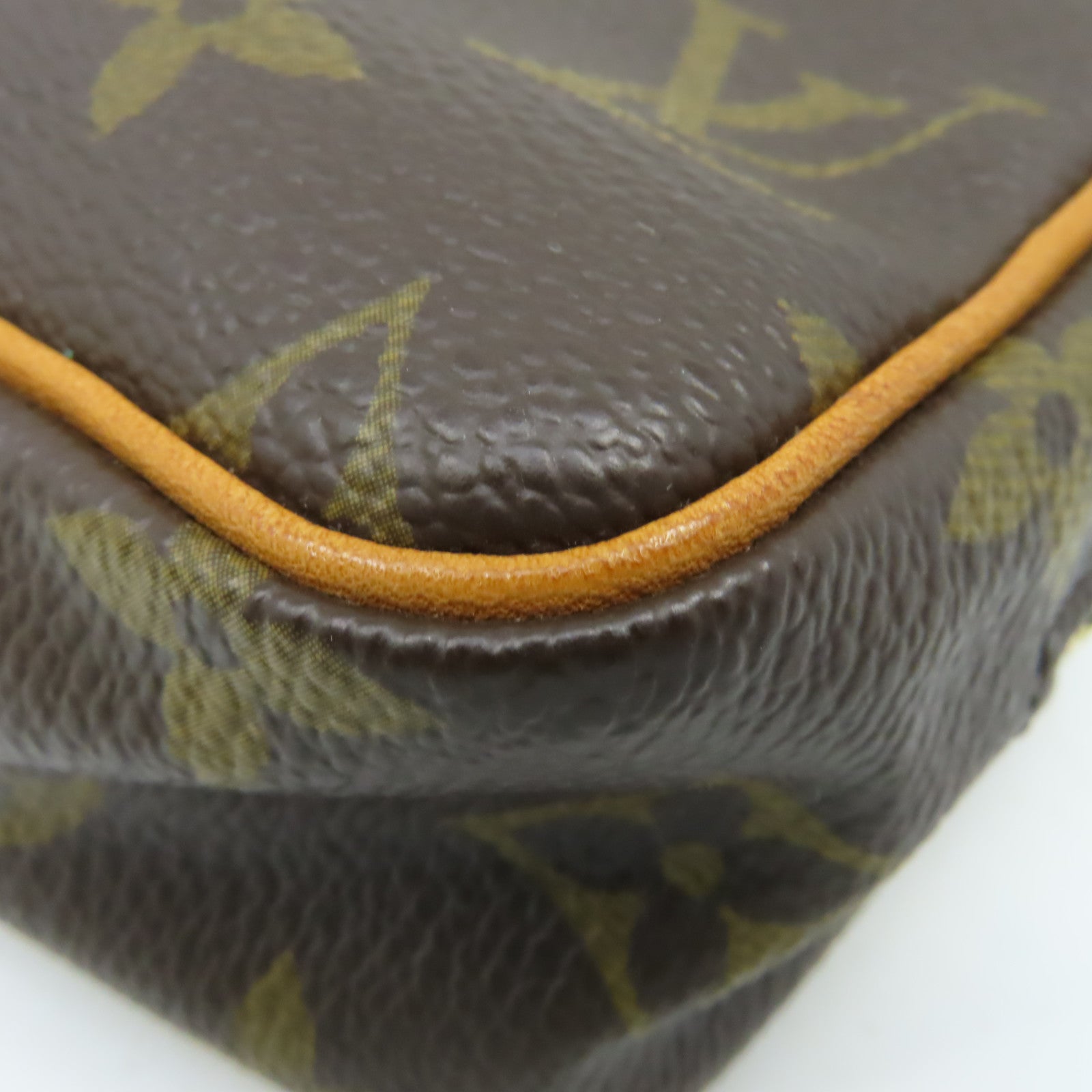 LOUIS VUITTON Monogram Trousse Hand Pouch手拿包啡色