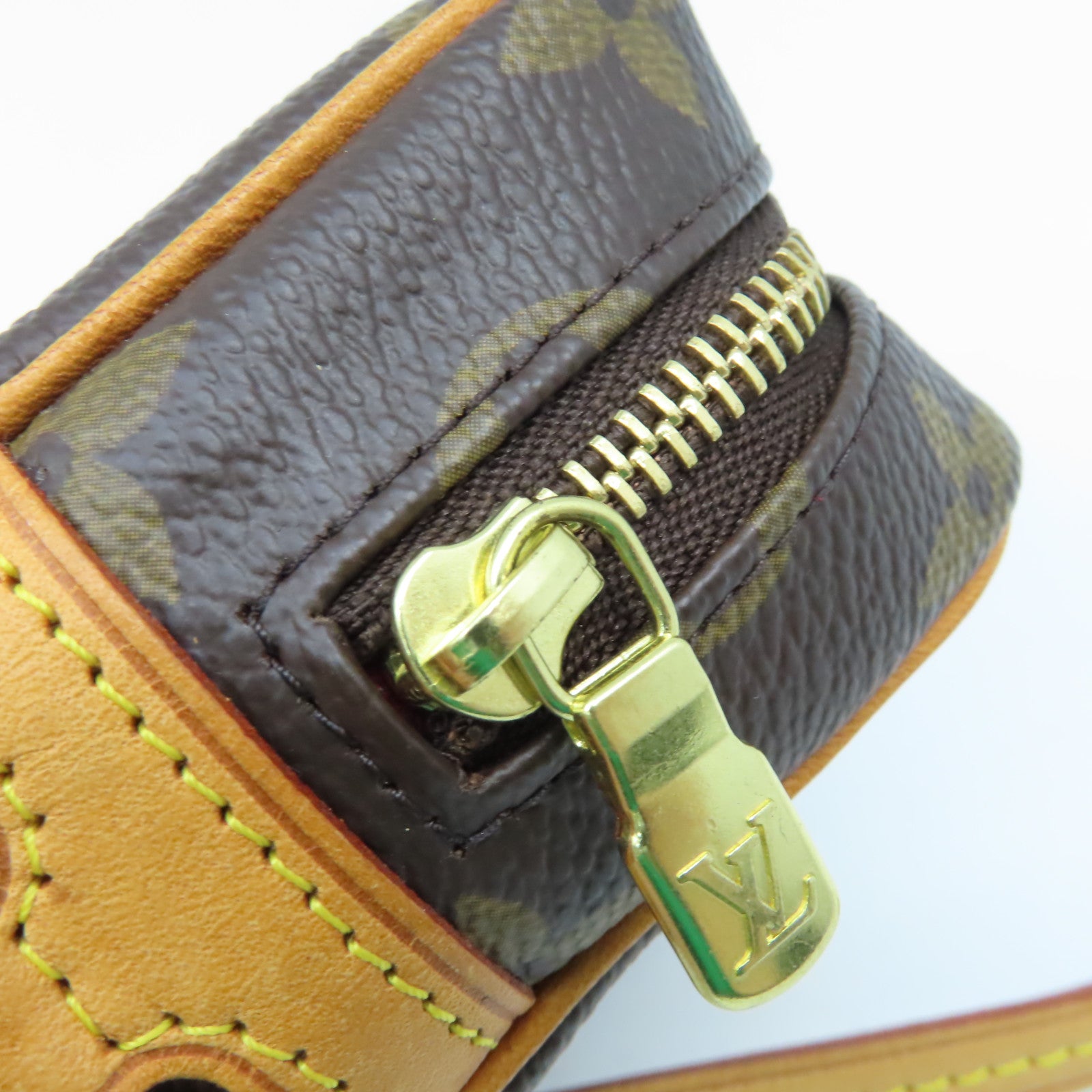 LOUIS VUITTON Monogram Trousse Hand Pouch手拿包啡色