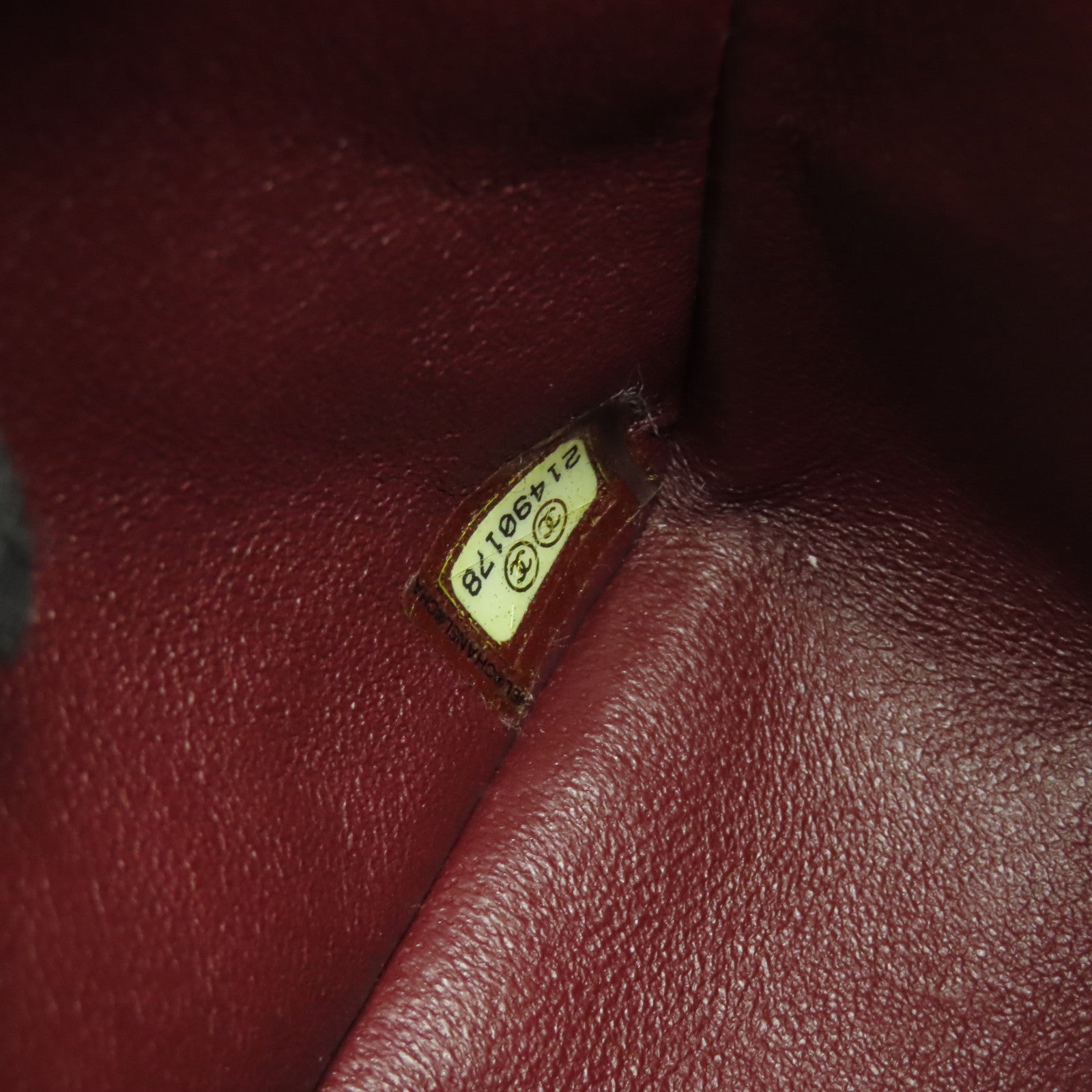 CHANEL 菱格羊皮皮革Classic Flap 25金扣鏈帶肩背袋紅色