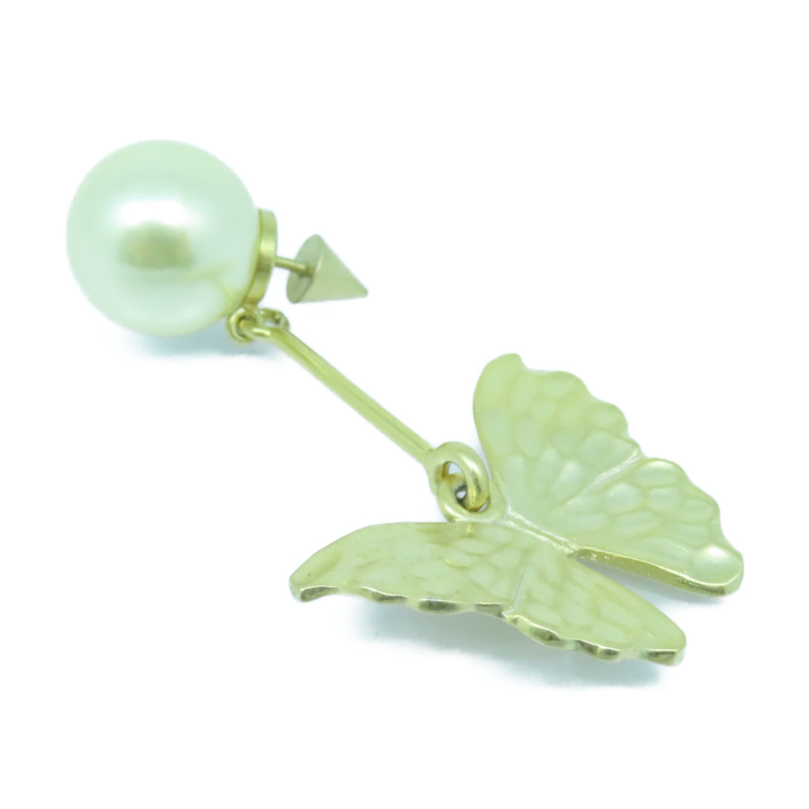 Dior 金屬Earring耳環金色/白色