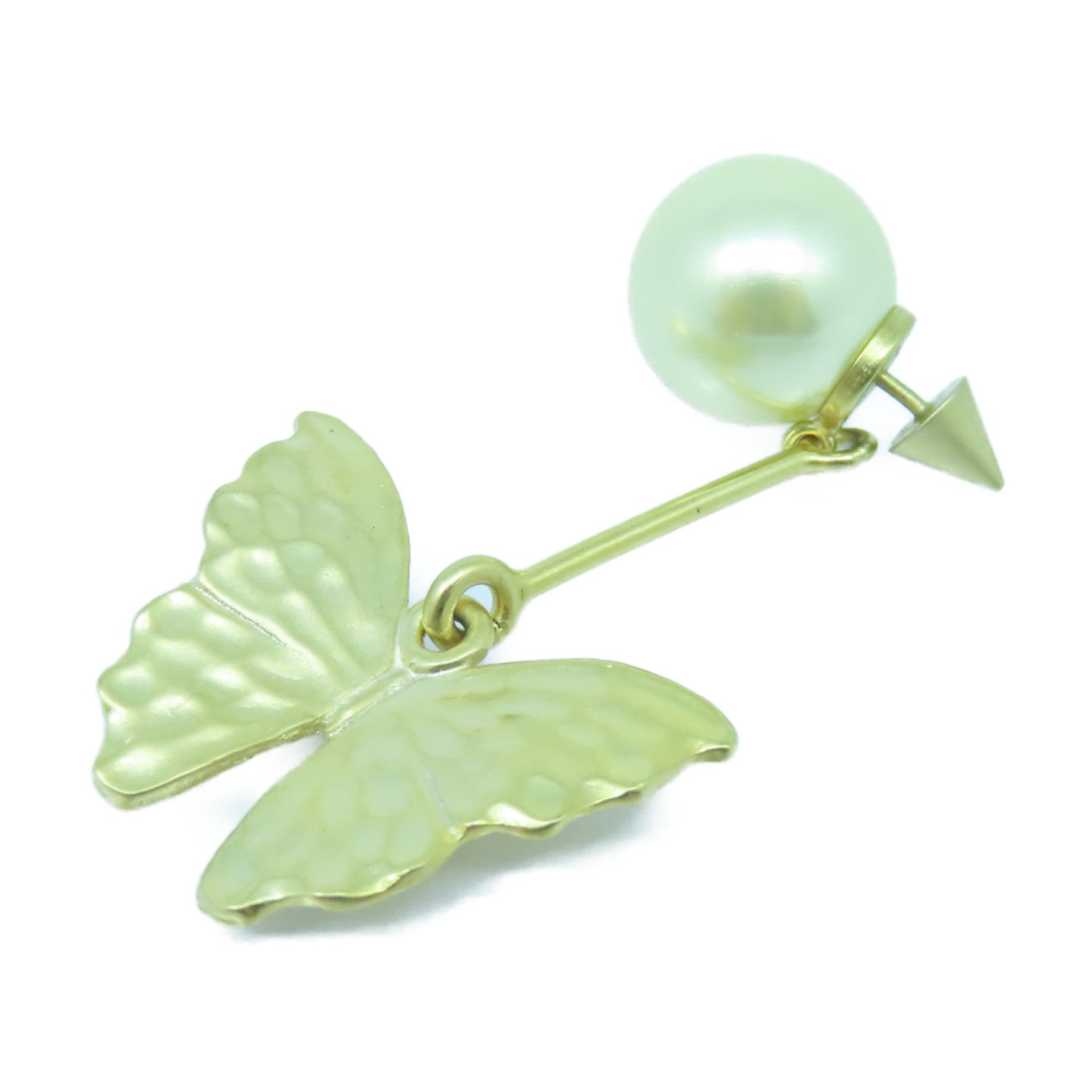 Dior 金屬Earring耳環金色/白色