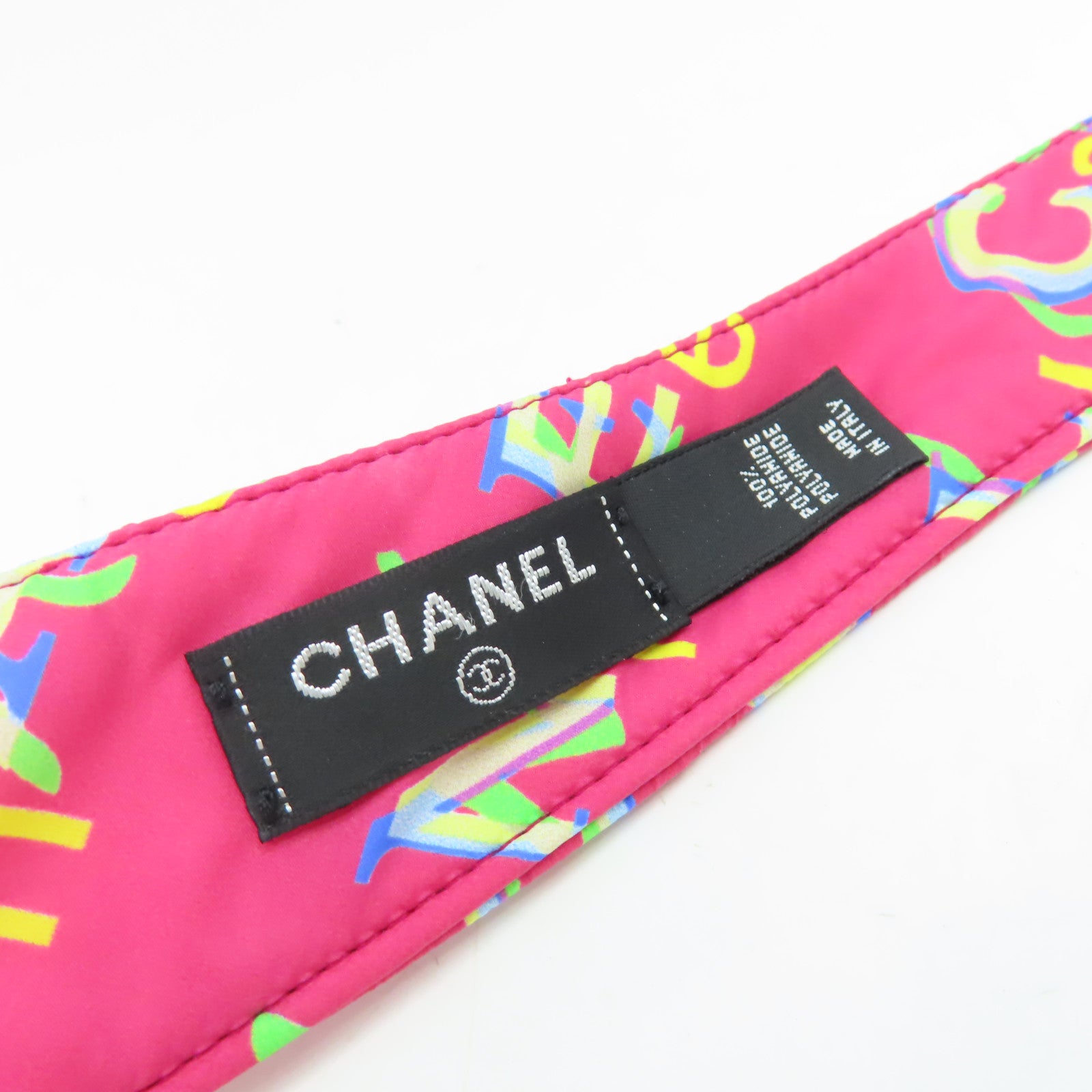 CHANEL 尼龍Sun Cap太陽帽粉紅色