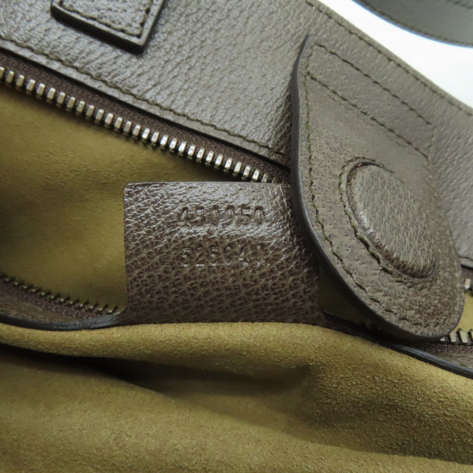 GUCCI 塗層帆布2 Way Shoulder金扣手挽肩背兩用袋米色/啡色