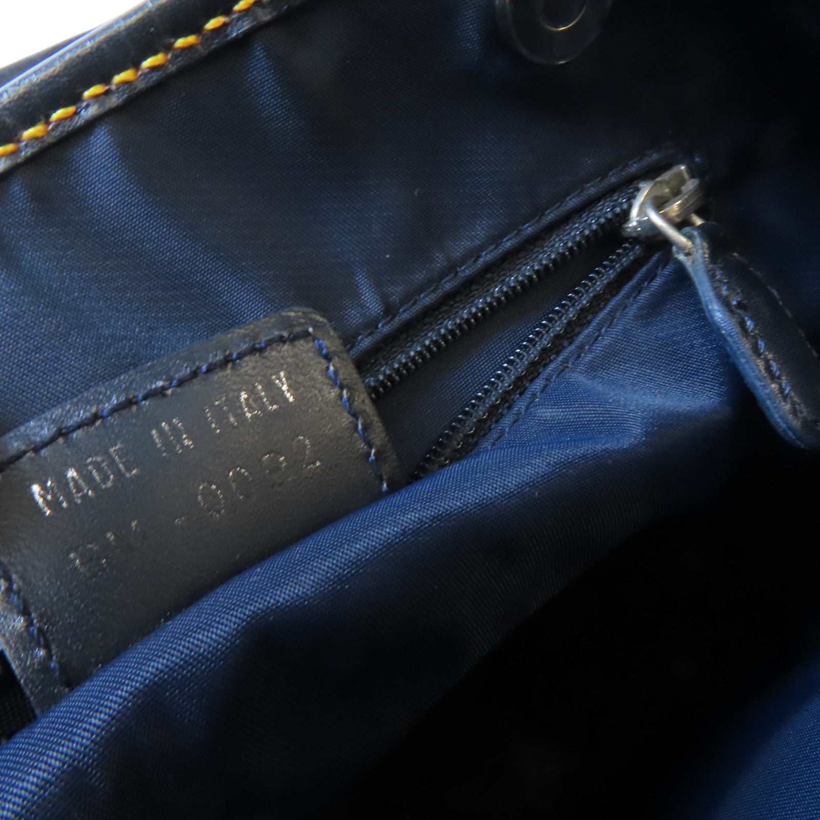 Dior 帆布Tote Bag銀扣肩背袋藍色/灰色